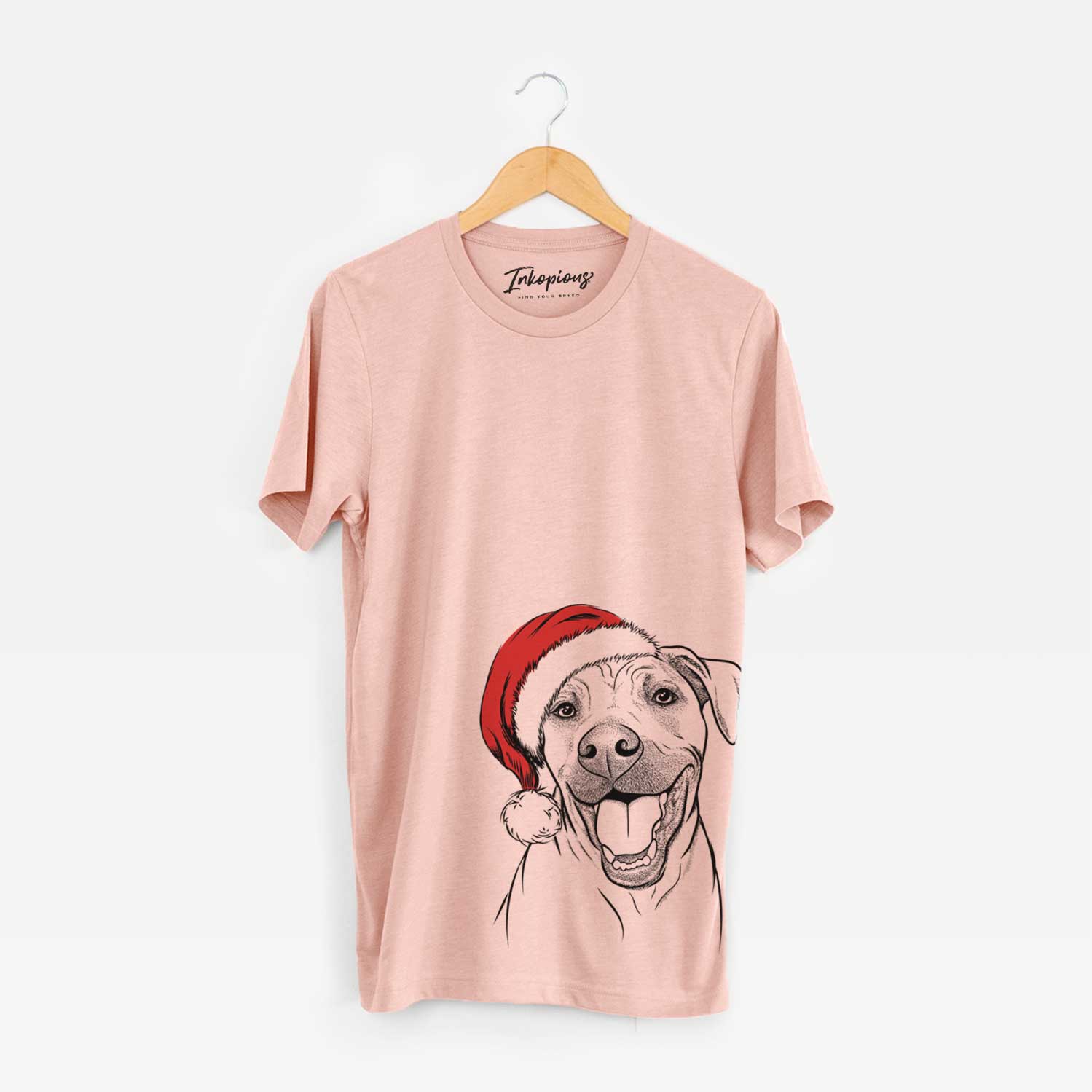 Santa Finn the Hound Mix - Unisex Crewneck