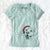 Santa Finn the Labrador Retriever - Women's V-neck Shirt