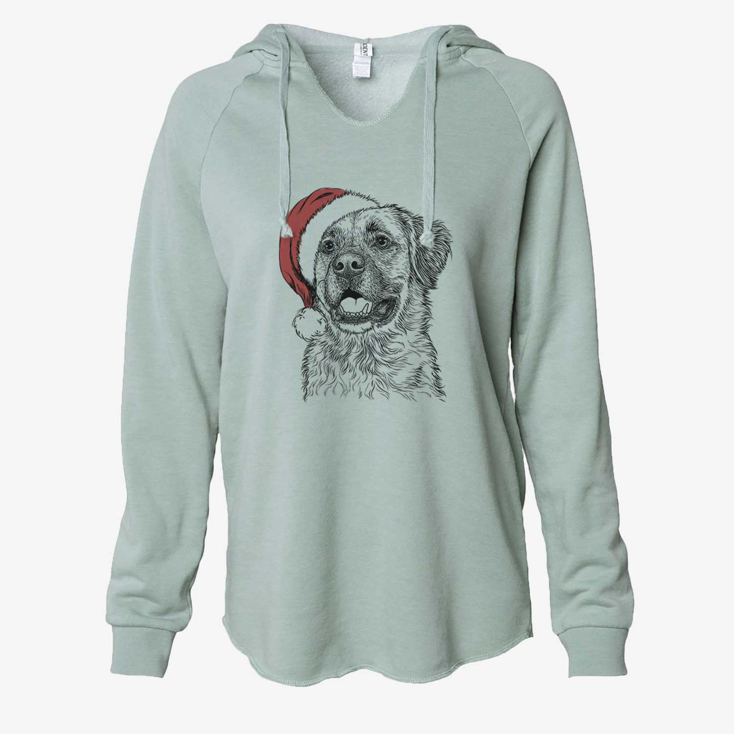 Finn the Mixed Breed - Cali Wave Hooded Sweatshirt