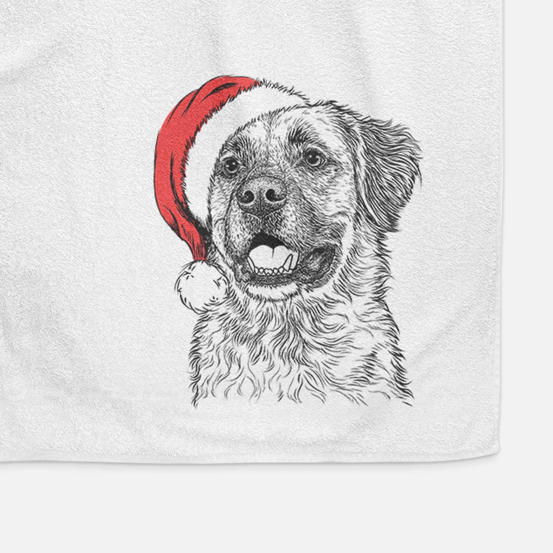 Finn the Mixed Breed Decorative Hand Towel