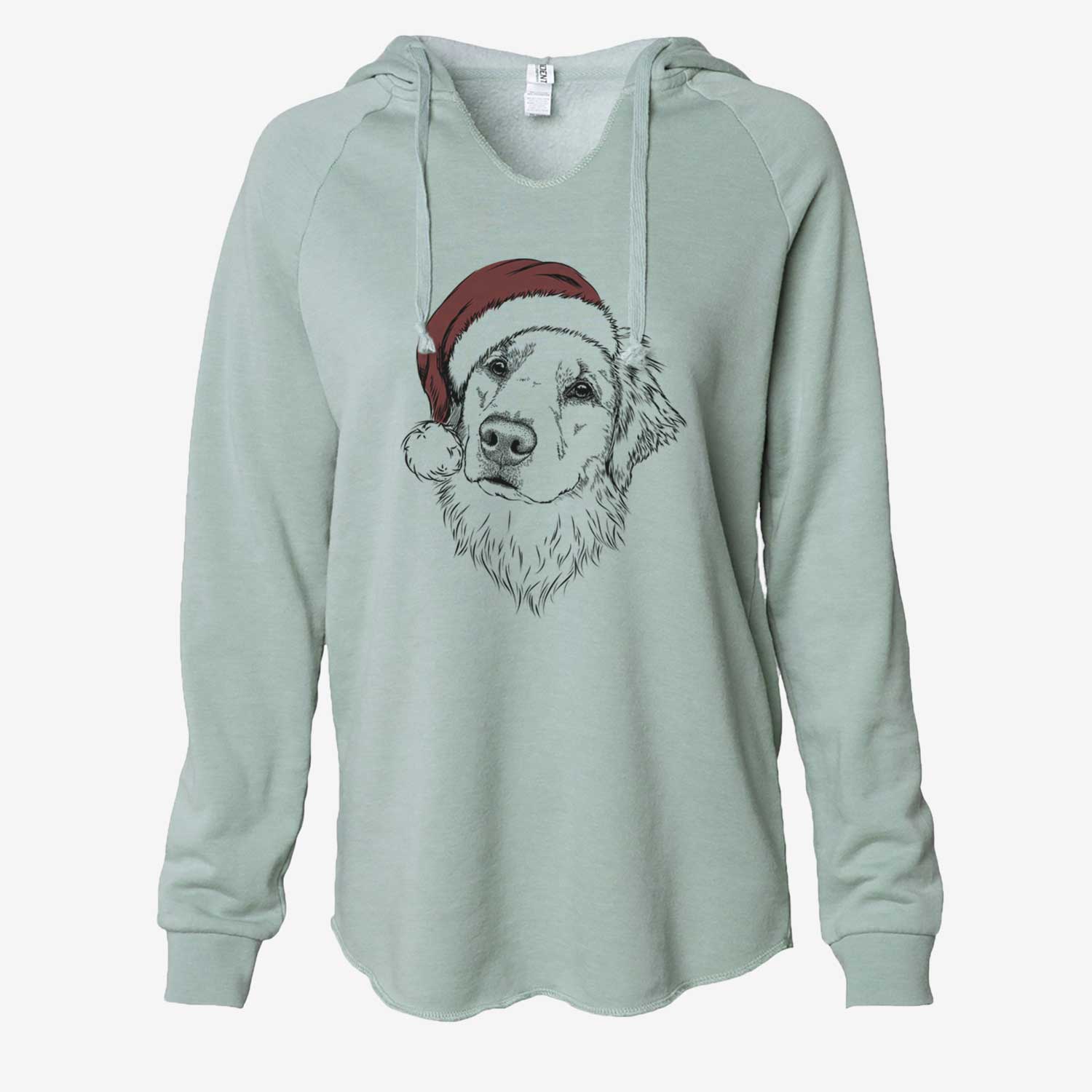 Fiona the Golden Retreiver - Cali Wave Hooded Sweatshirt