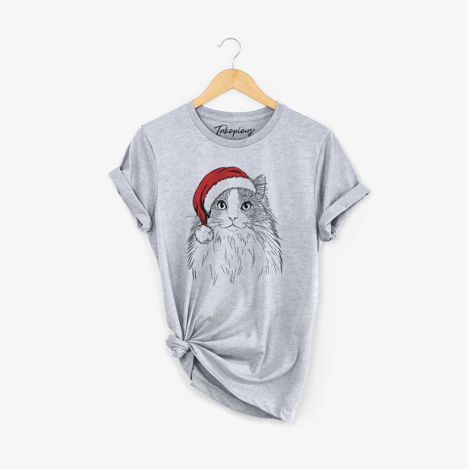 Santa Fiona the Ragdoll Cat - Unisex Crewneck