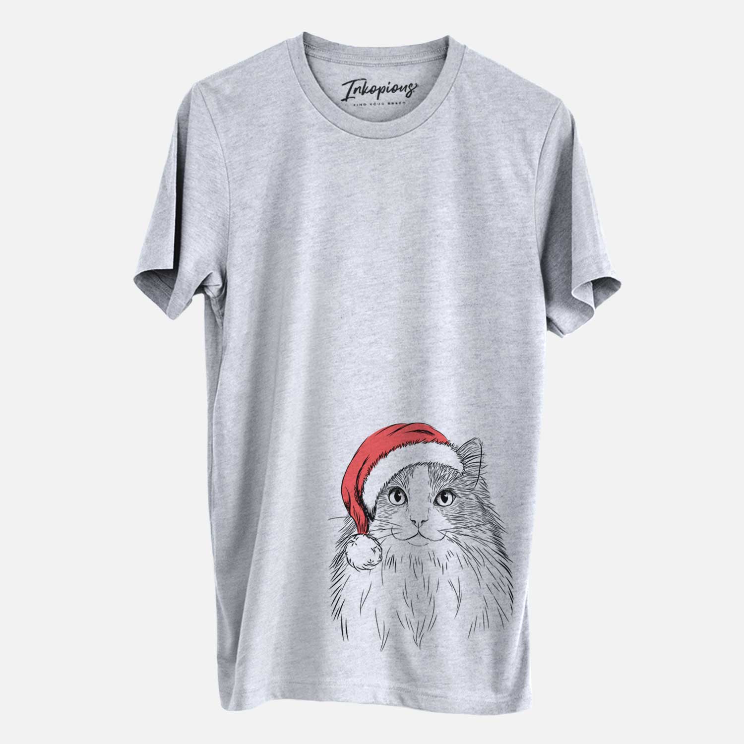 Santa Fiona the Ragdoll Cat - Unisex Crewneck