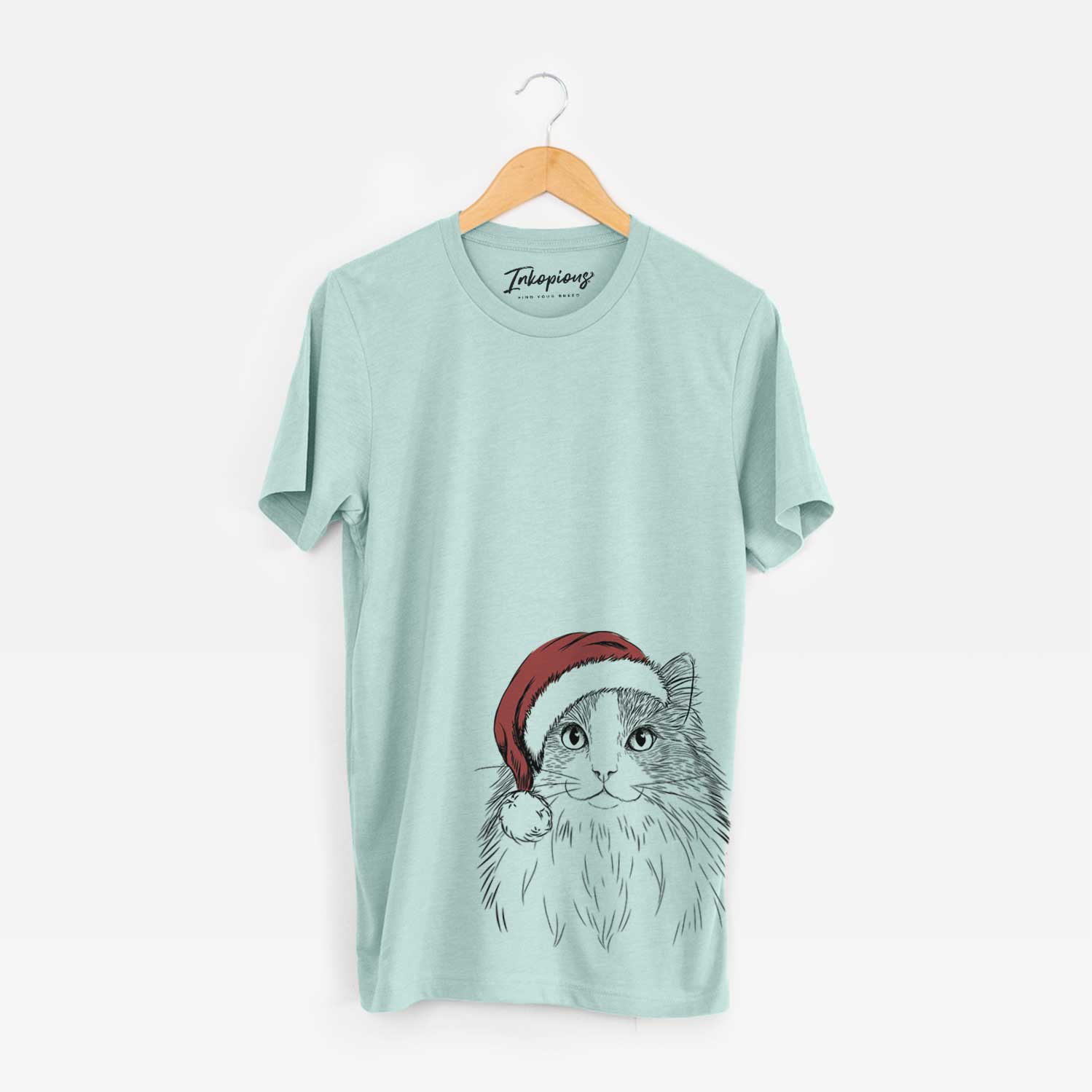Santa Fiona the Ragdoll Cat - Unisex Crewneck