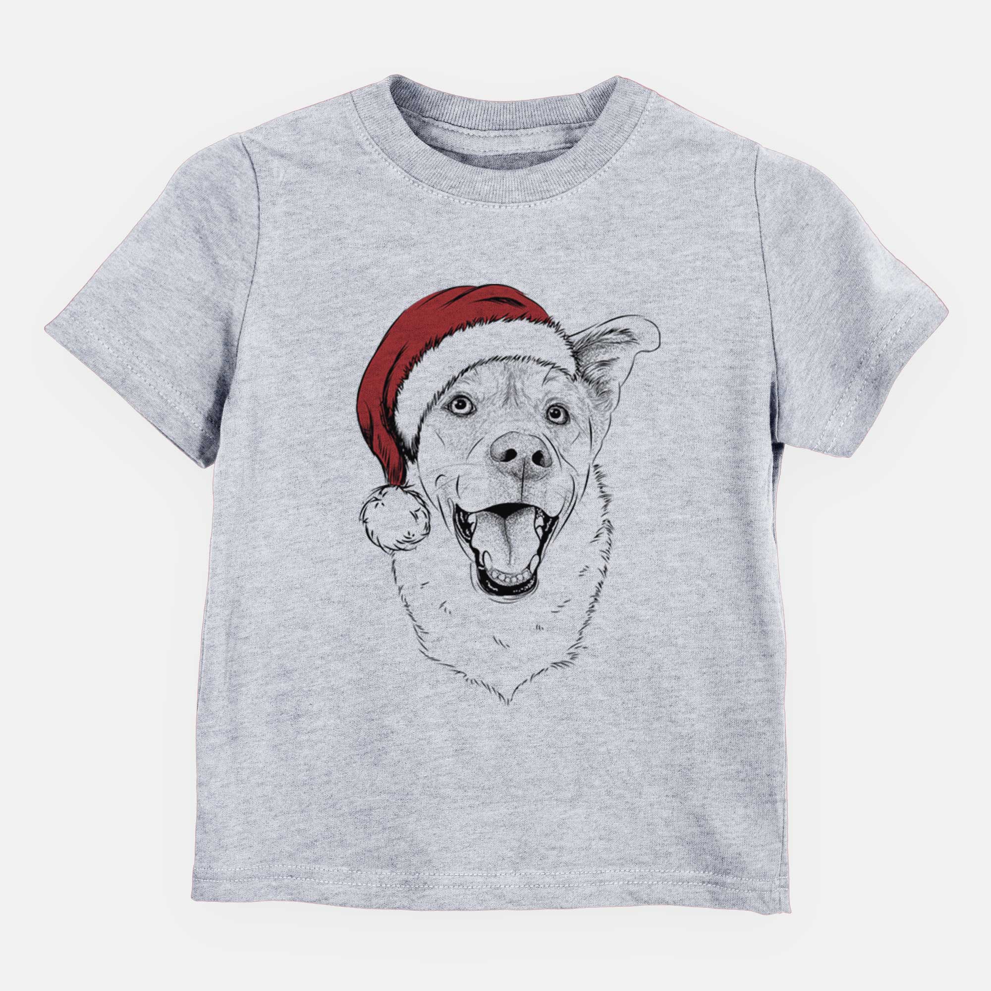 Santa Fira the Saint Bernard Husky Mix - Kids/Youth/Toddler Shirt