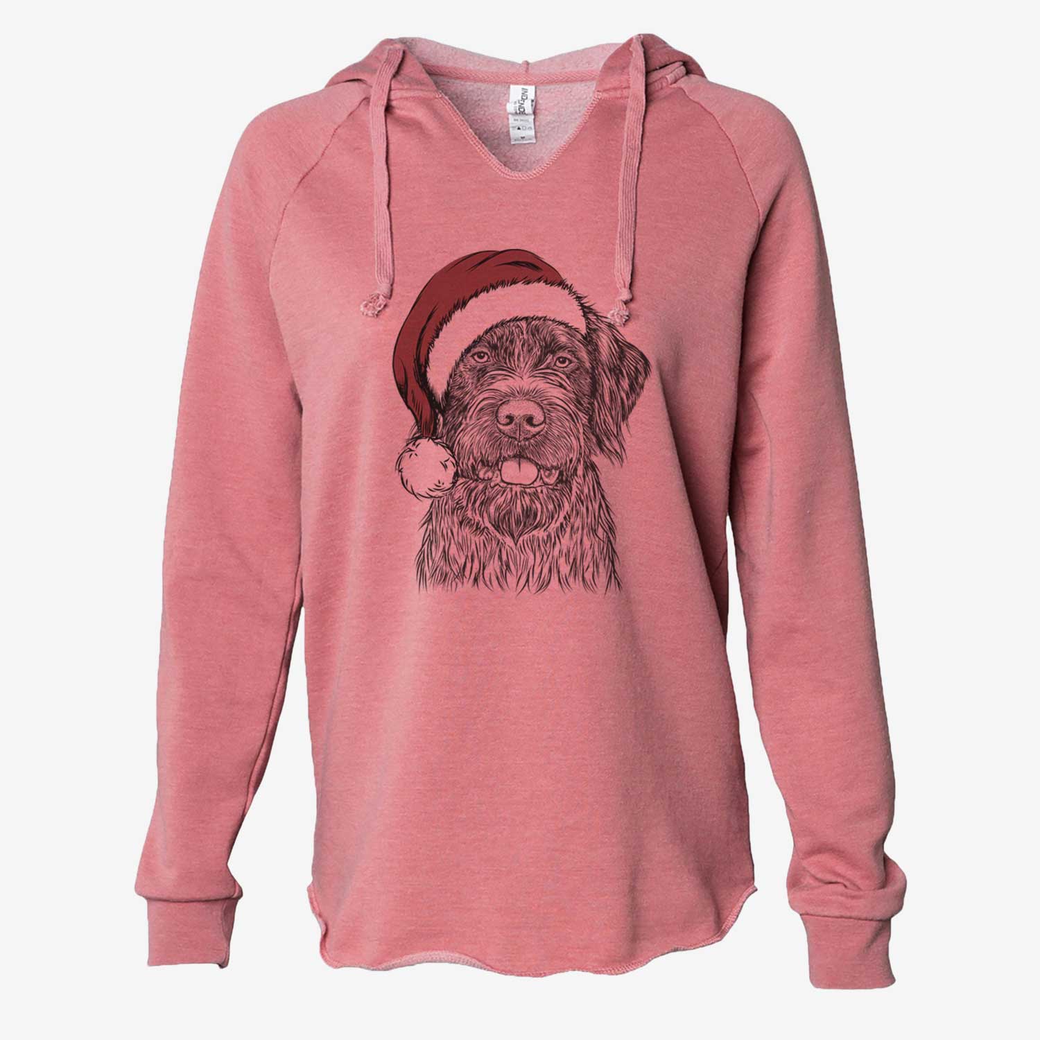 Fletcher the Wirehaired Pointing Griffon - Cali Wave Hooded Sweatshirt