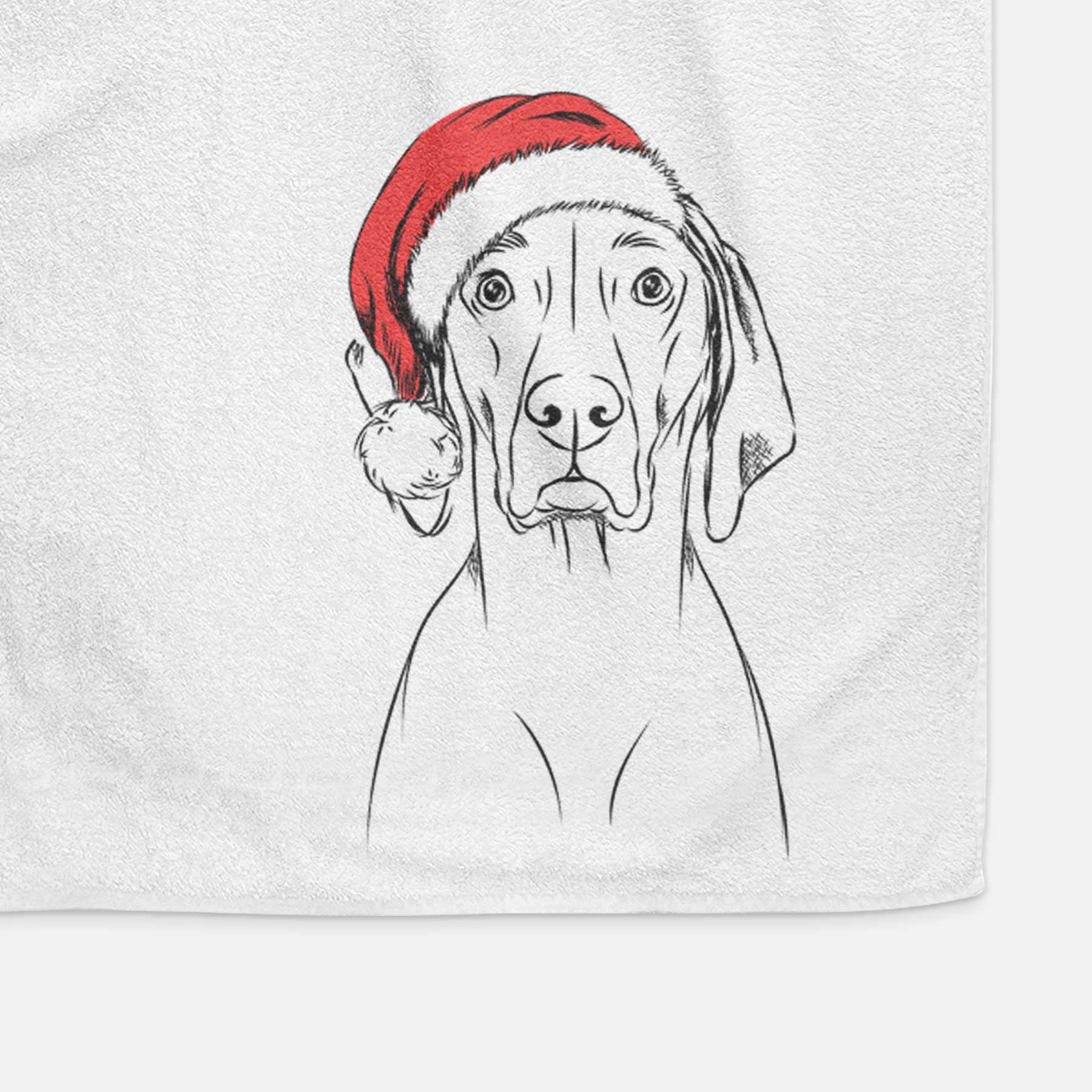 Flint the Weimaraner Decorative Hand Towel