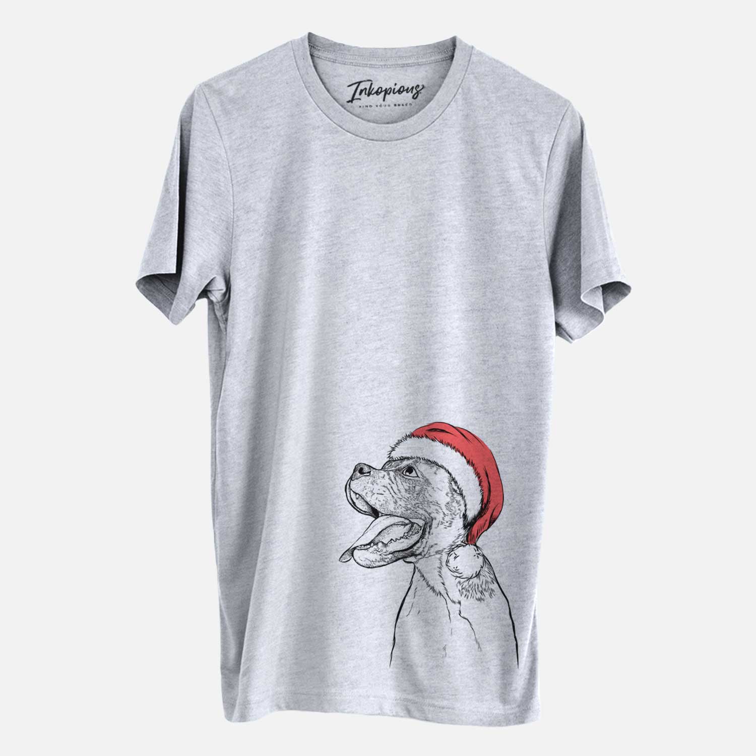 Santa Floyd the Boxer - Unisex Crewneck