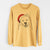 Santa Foster the Samoyed - Heavyweight 100% Cotton Long Sleeve