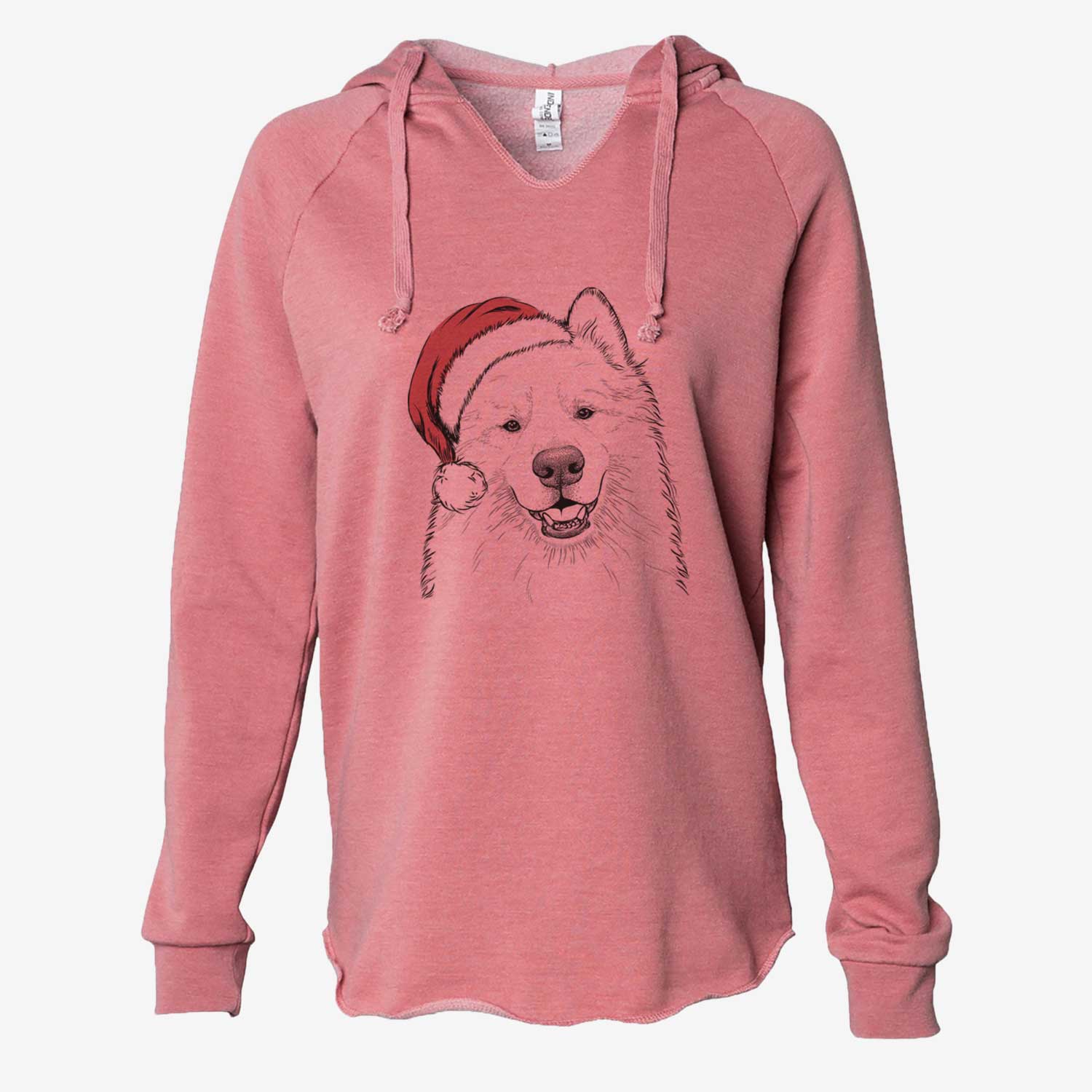 Foster the Samoyed - Cali Wave Hooded Sweatshirt