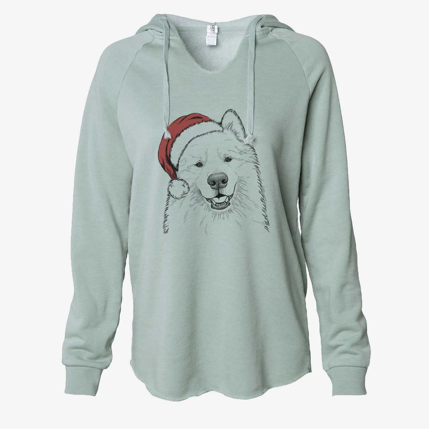 Foster the Samoyed - Cali Wave Hooded Sweatshirt