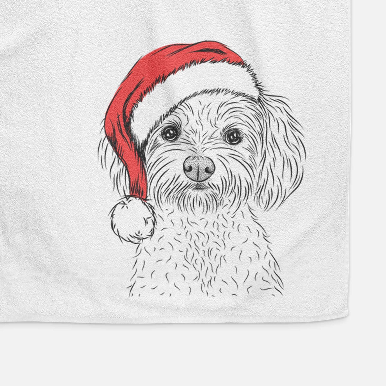 Francesca the Maltipoo Decorative Hand Towel