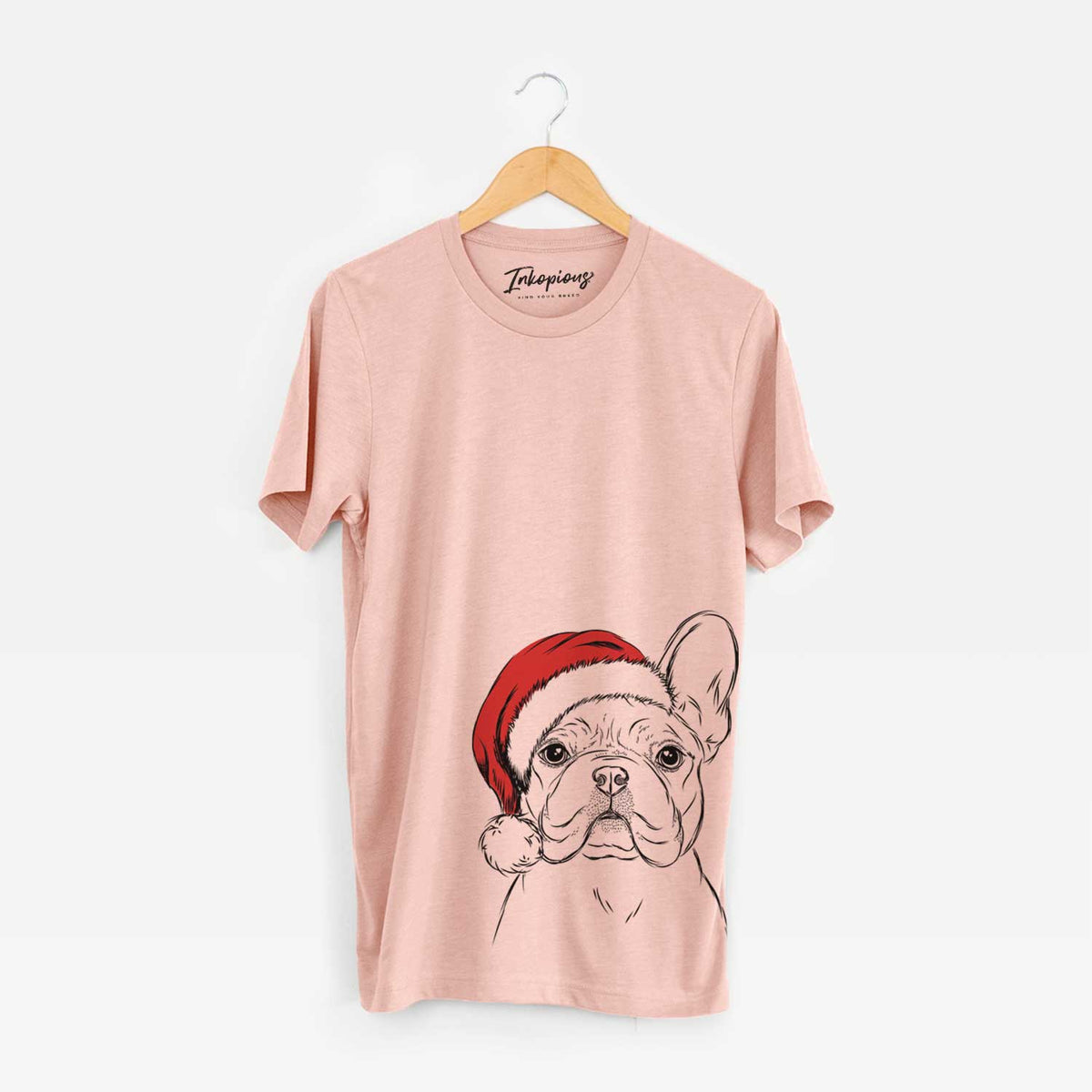 Santa Franco the French Bulldog - Unisex Crewneck