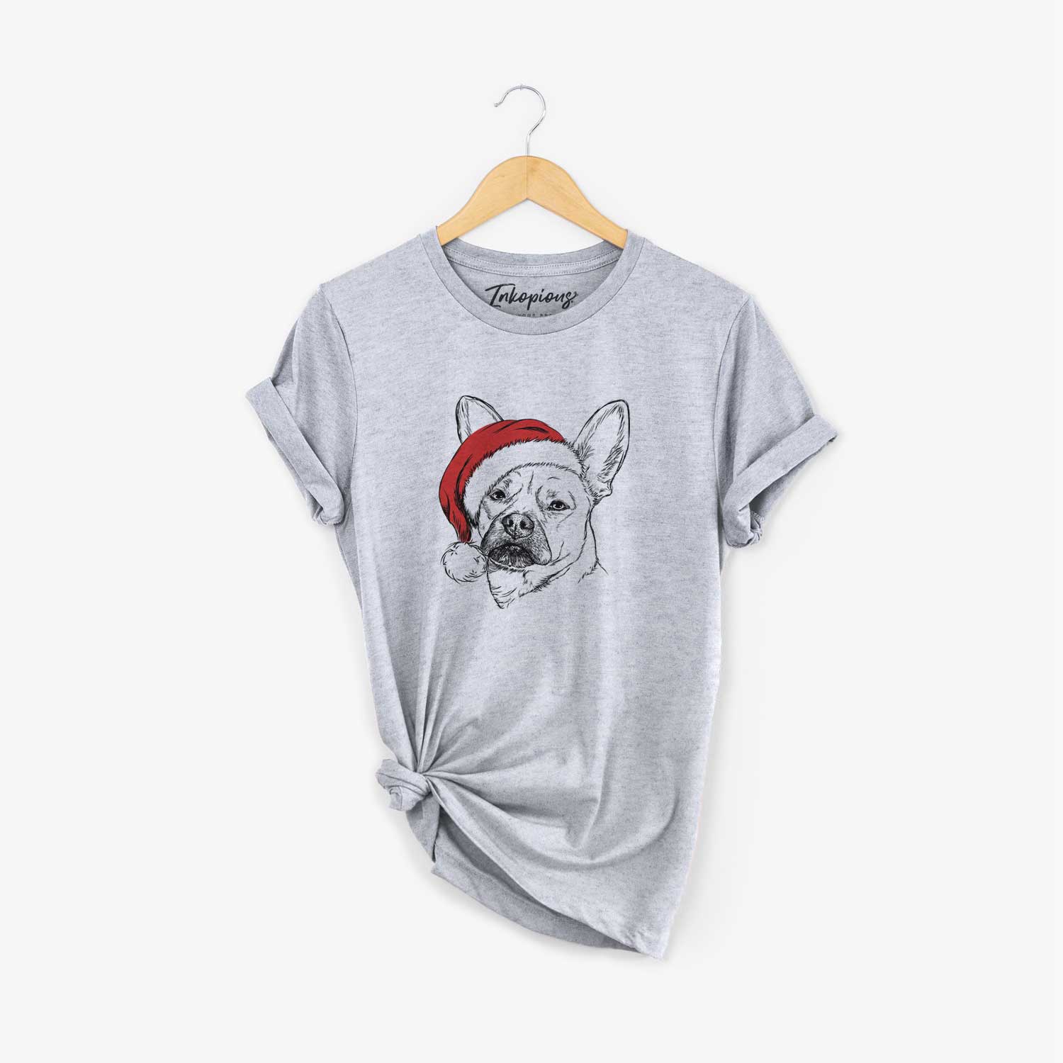 Santa Frankie the Mixed Breed - Unisex Crewneck