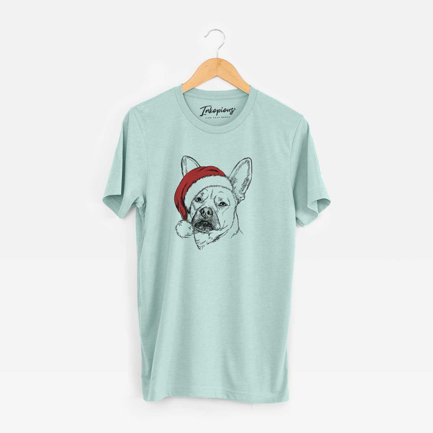 Santa Frankie the Mixed Breed - Unisex Crewneck