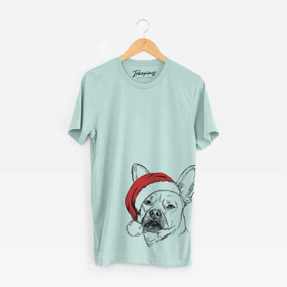 Santa Frankie the Mixed Breed - Unisex Crewneck