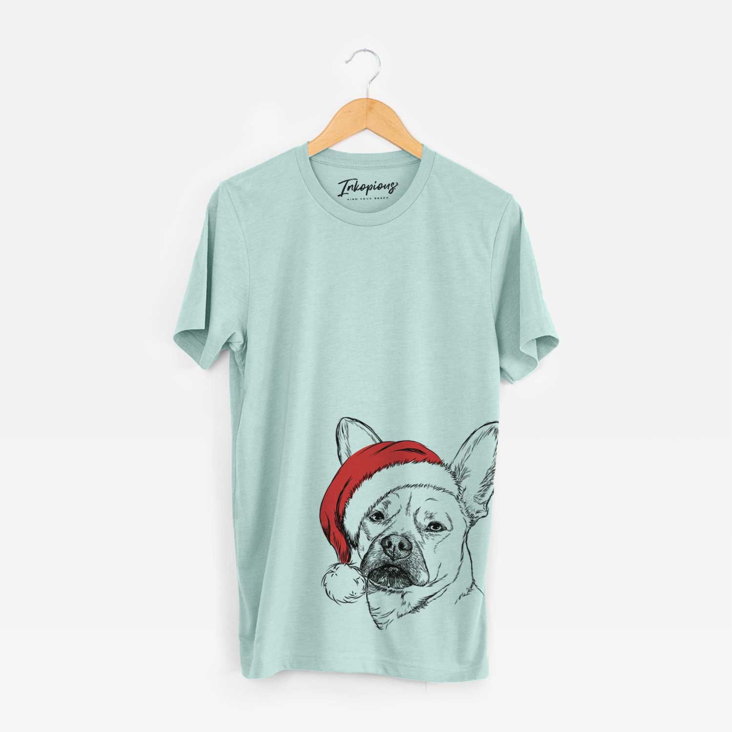 Santa Frankie the Mixed Breed - Unisex Crewneck