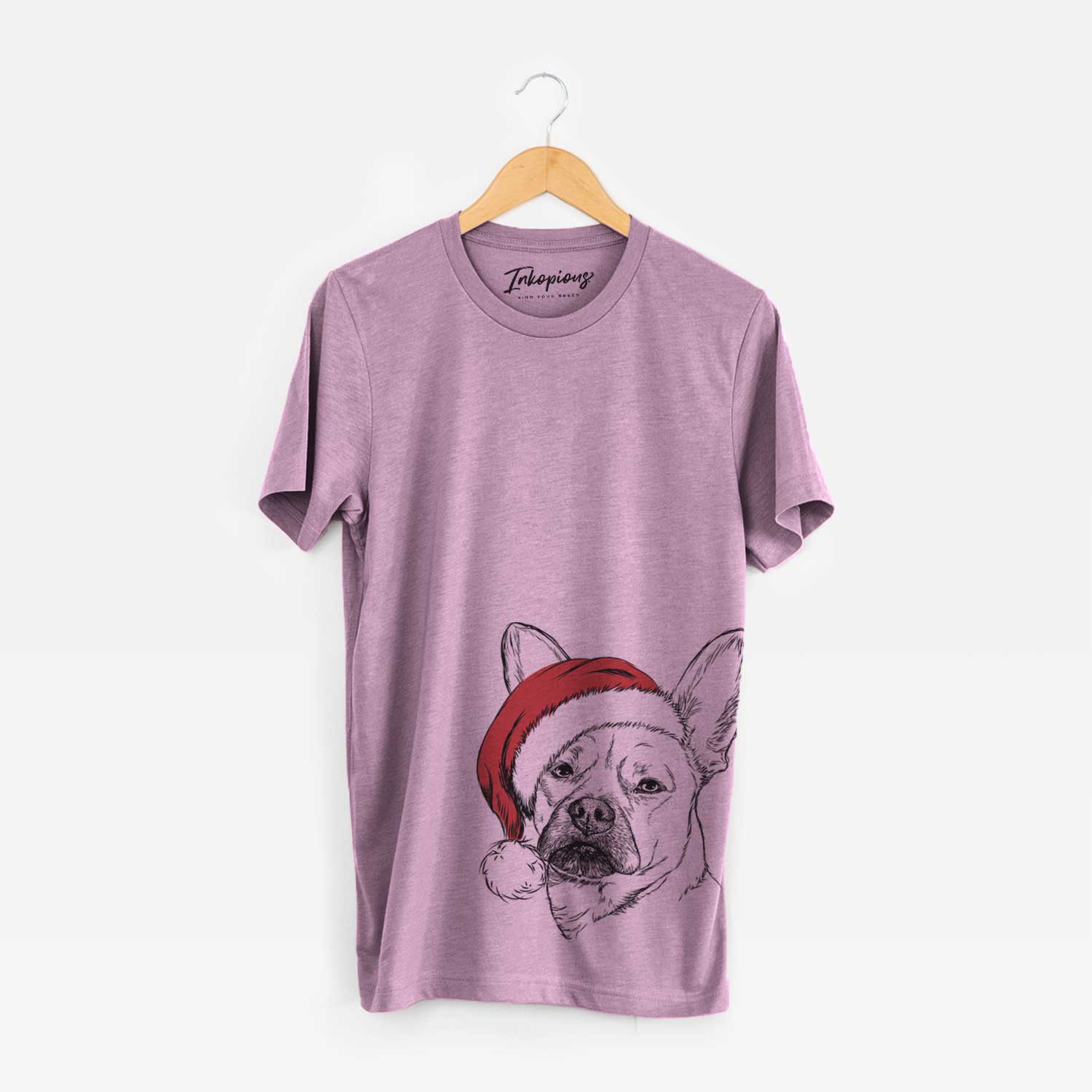 Santa Frankie the Mixed Breed - Unisex Crewneck