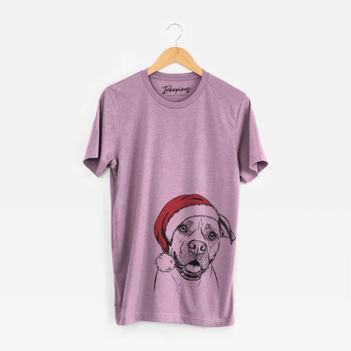 Santa Frankie Tankie the Boxer Mix - Unisex Crewneck