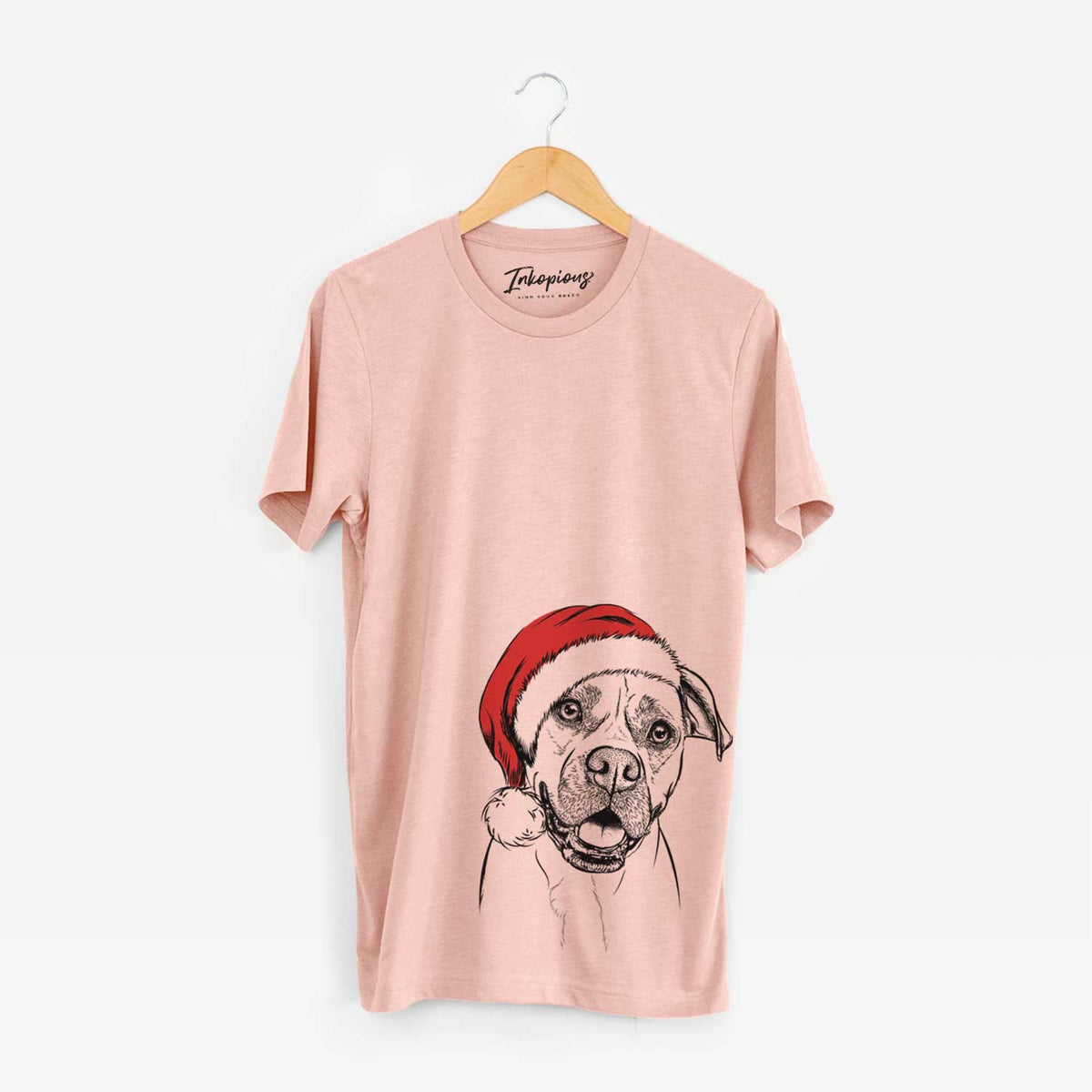 Santa Frankie Tankie the Boxer Mix - Unisex Crewneck
