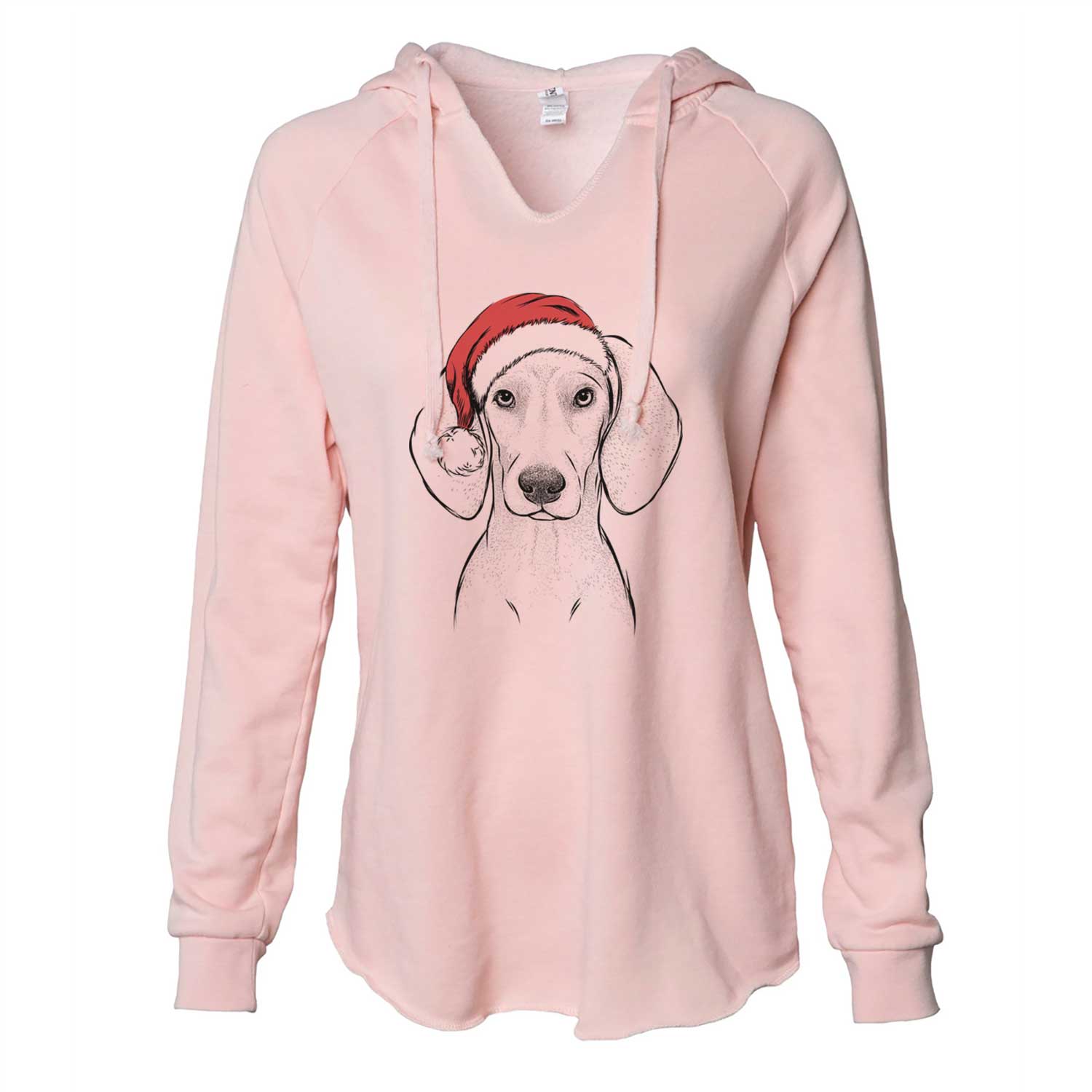 Frejya the Weimaraner - Cali Wave Hooded Sweatshirt