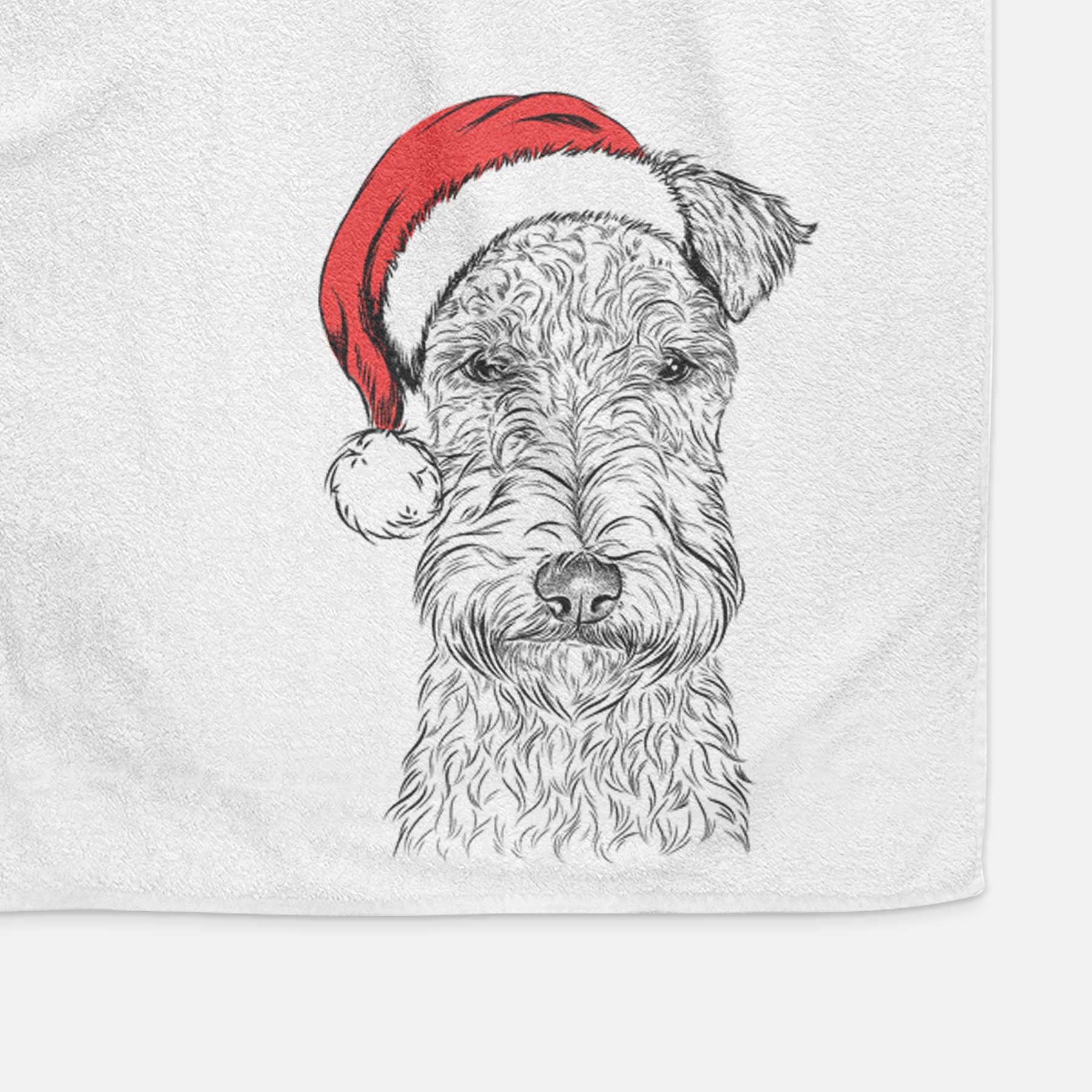 Frida the Lakeland Terrier Decorative Hand Towel