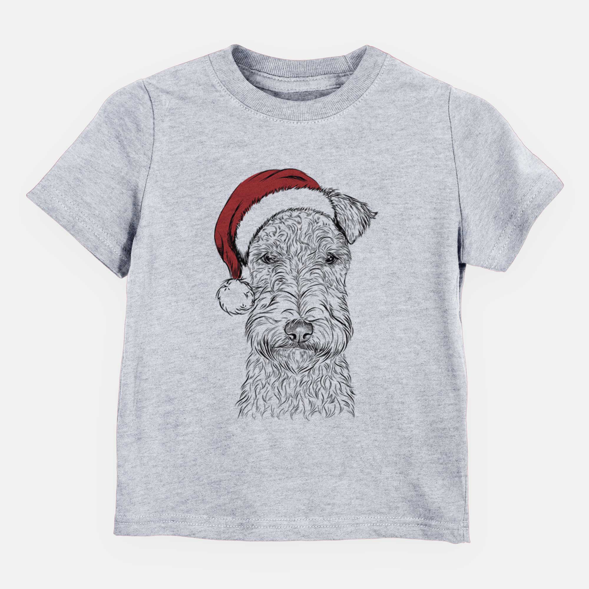 Santa Frida the Lakeland Terrier - Kids/Youth/Toddler Shirt