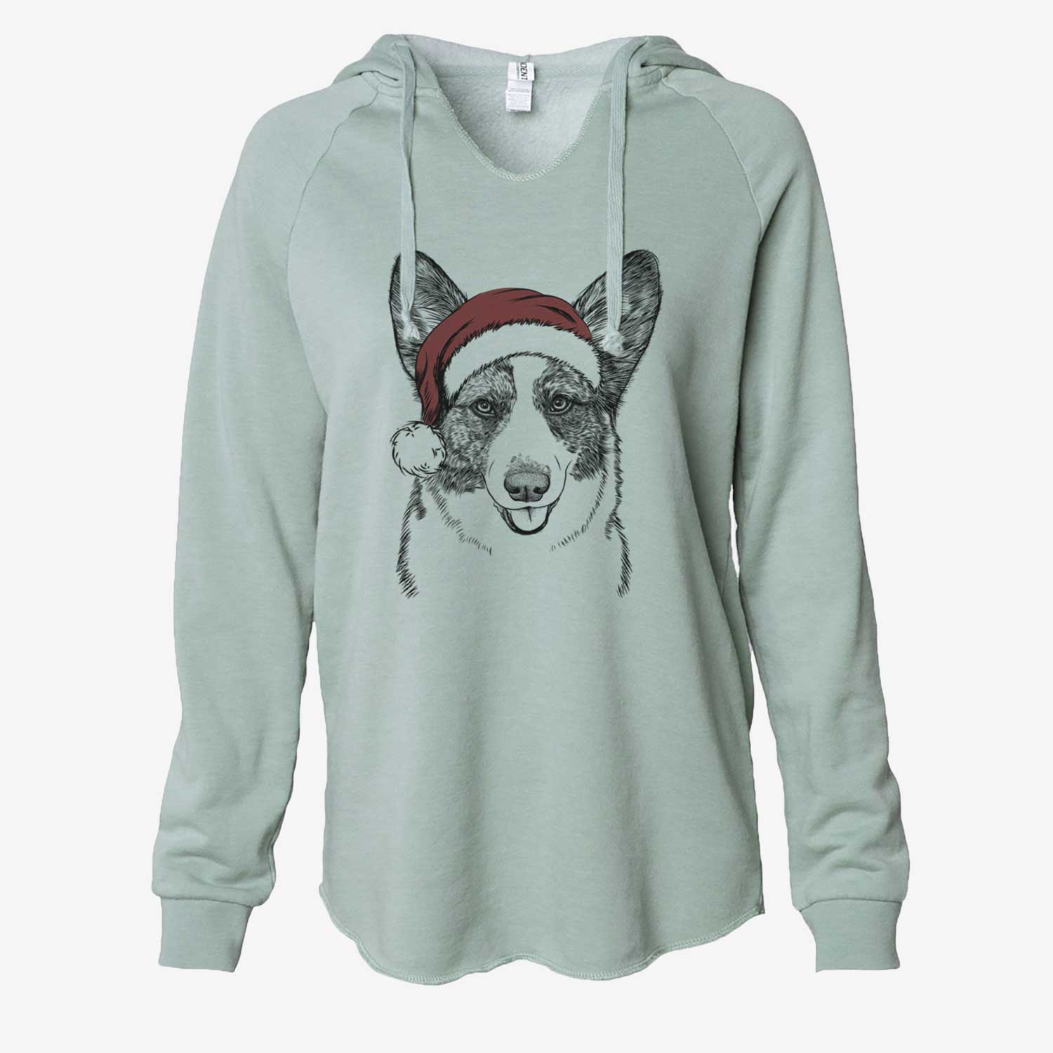 Gabby the Cardigan Welsh Corgi - Cali Wave Hooded Sweatshirt