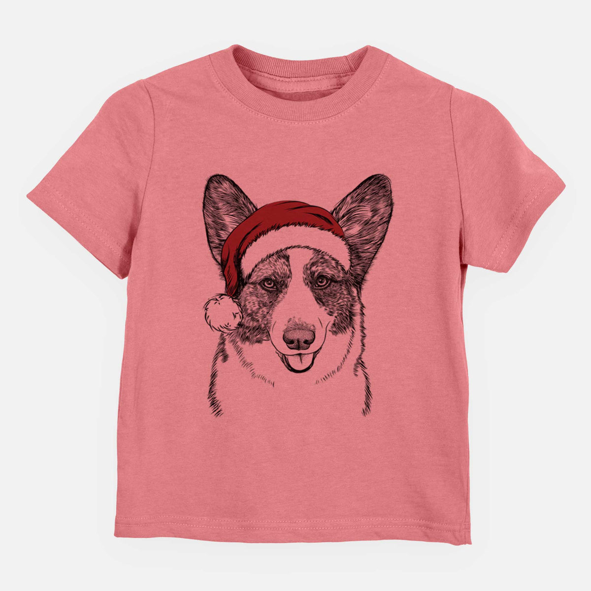 Santa Gabby the Cardigan Welsh Corgi - Kids/Youth/Toddler Shirt