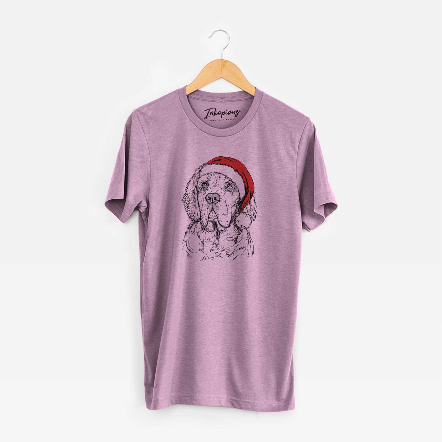 Santa Gary the Clumber Spaniel - Unisex Crewneck
