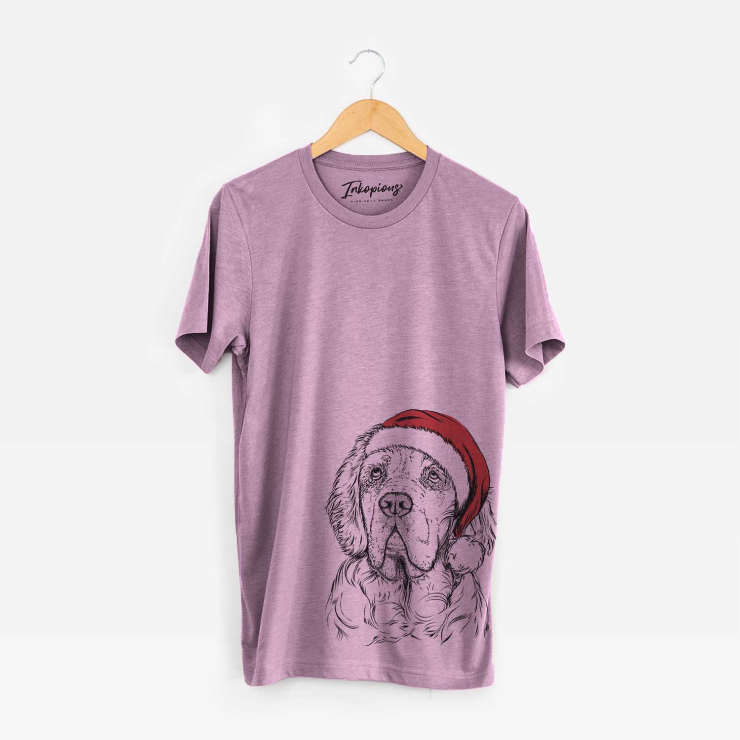 Santa Gary the Clumber Spaniel - Unisex Crewneck