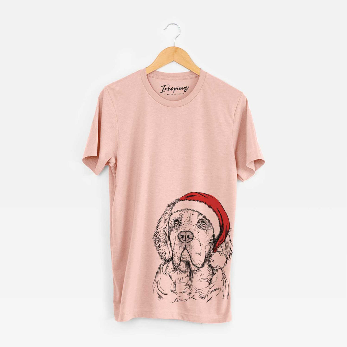 Santa Gary the Clumber Spaniel - Unisex Crewneck