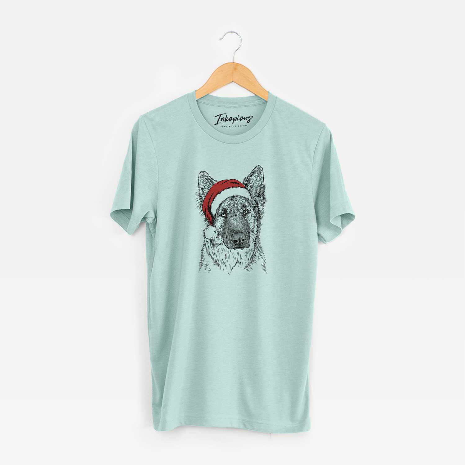 Santa Geddy the Shiloh Shepherd - Unisex Crewneck