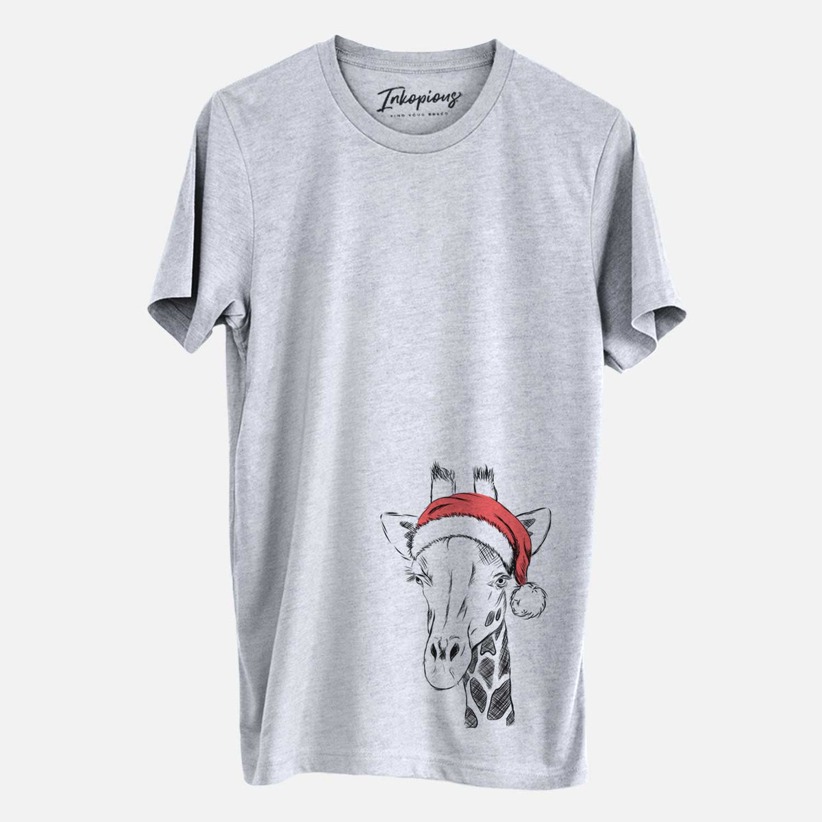 Santa Geoffrey the Giraffe - Unisex Crewneck