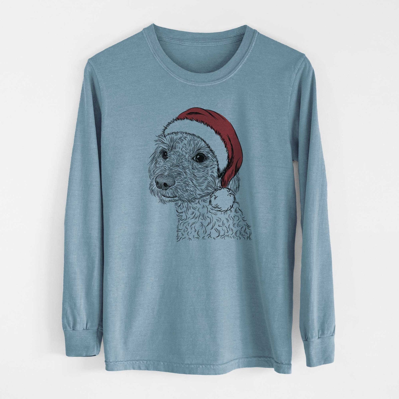 Santa Georgie Boy the Mixed Breed - Heavyweight 100% Cotton Long Sleeve