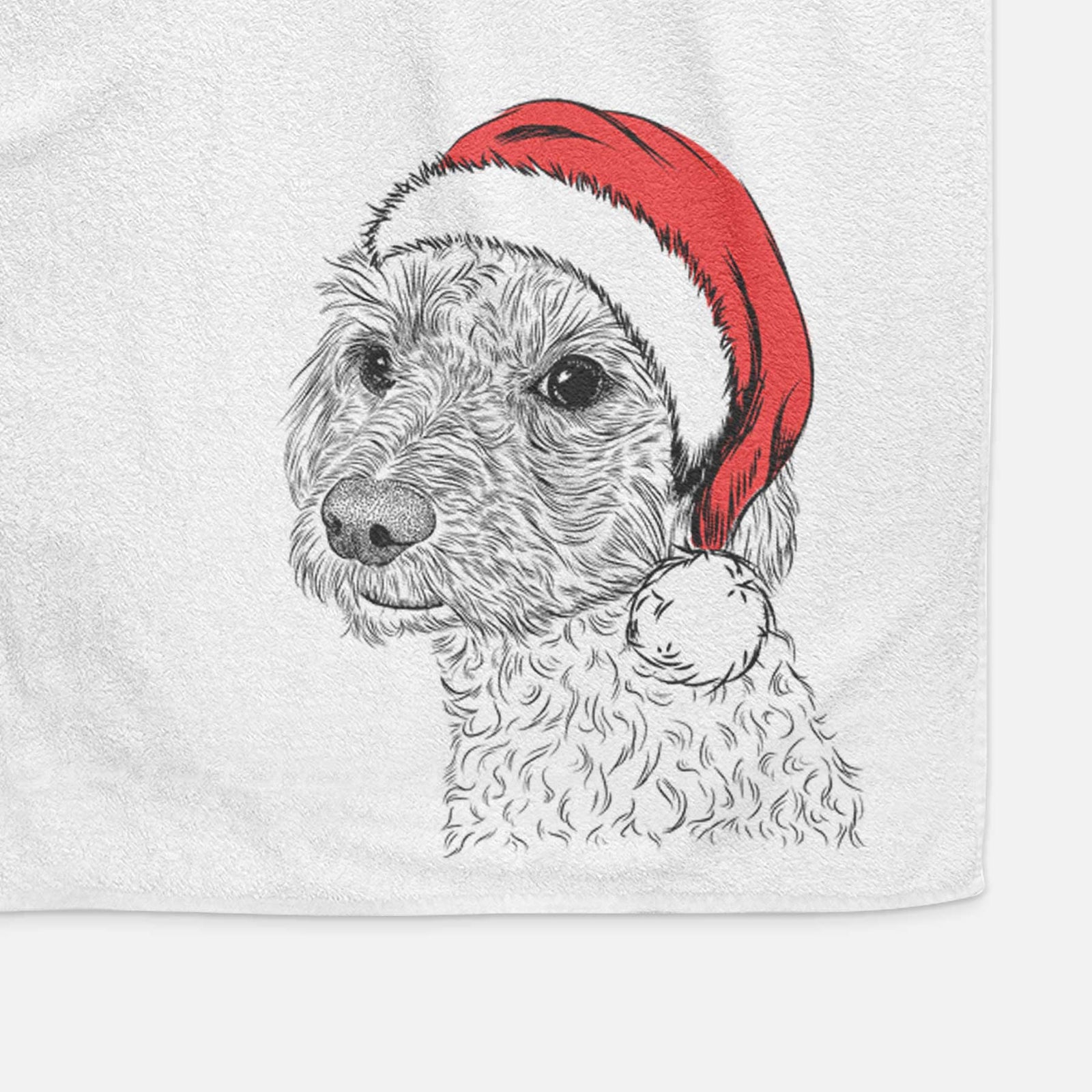 Georgie Boy the Mixed Breed Decorative Hand Towel