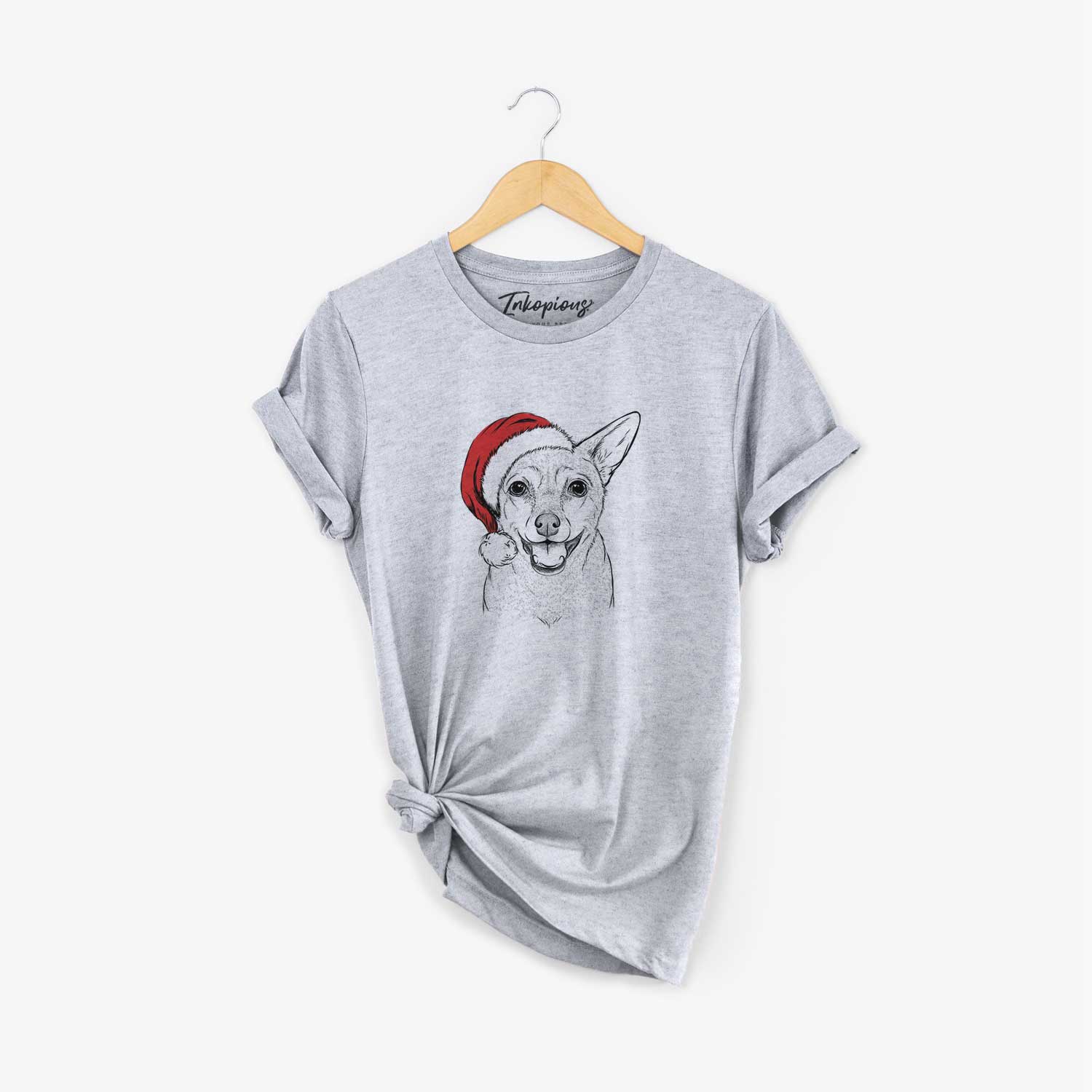 Santa Georgie the Chiweenie - Unisex Crewneck