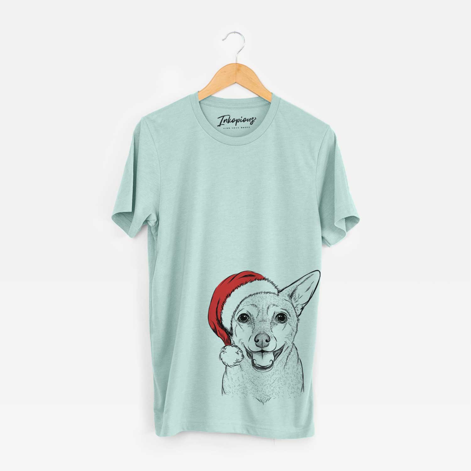 Santa Georgie the Chiweenie - Unisex Crewneck