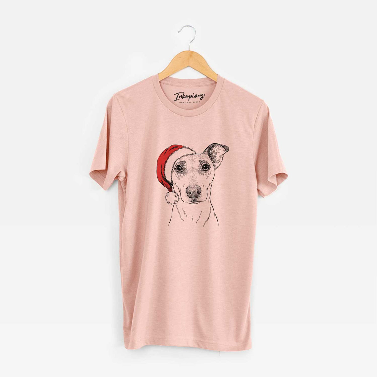 Santa Georgie Rat the Terrier Mix - Unisex Crewneck