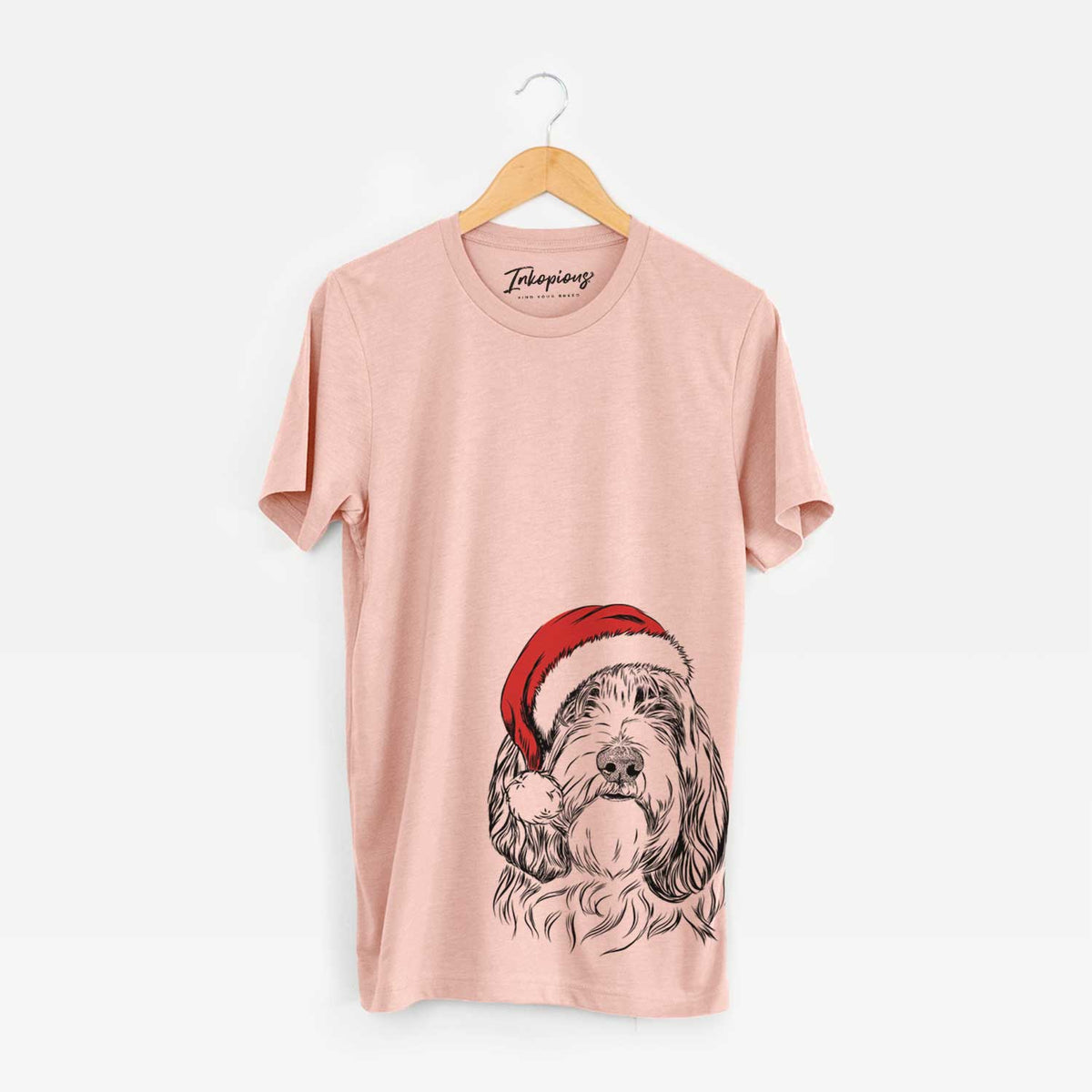 Santa Gerard the Petit Basset Griffon Vendeen - Unisex Crewneck