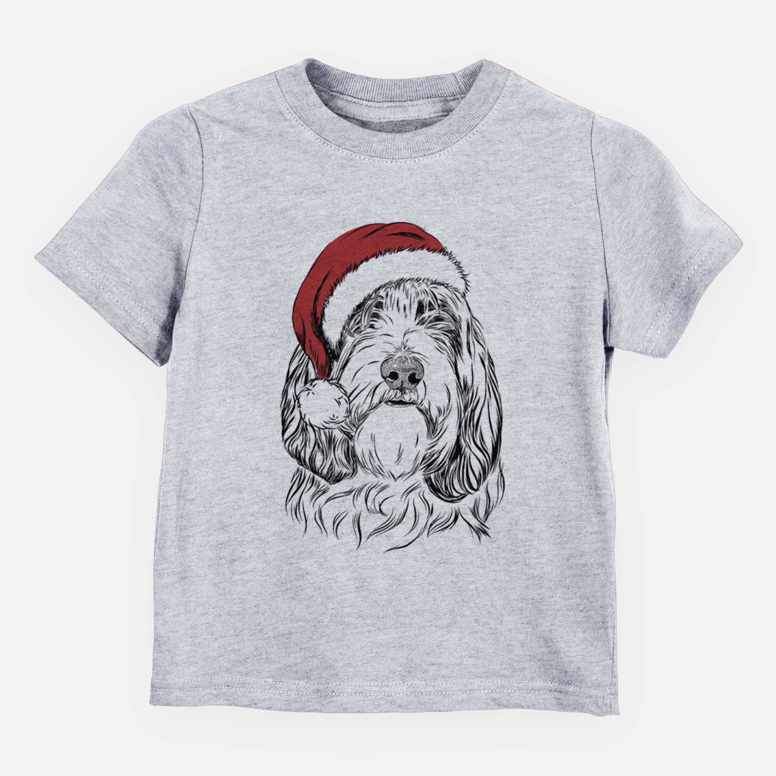 Santa Gerard the Petit Basset Griffon Vandeen - Kids/Youth/Toddler Shirt