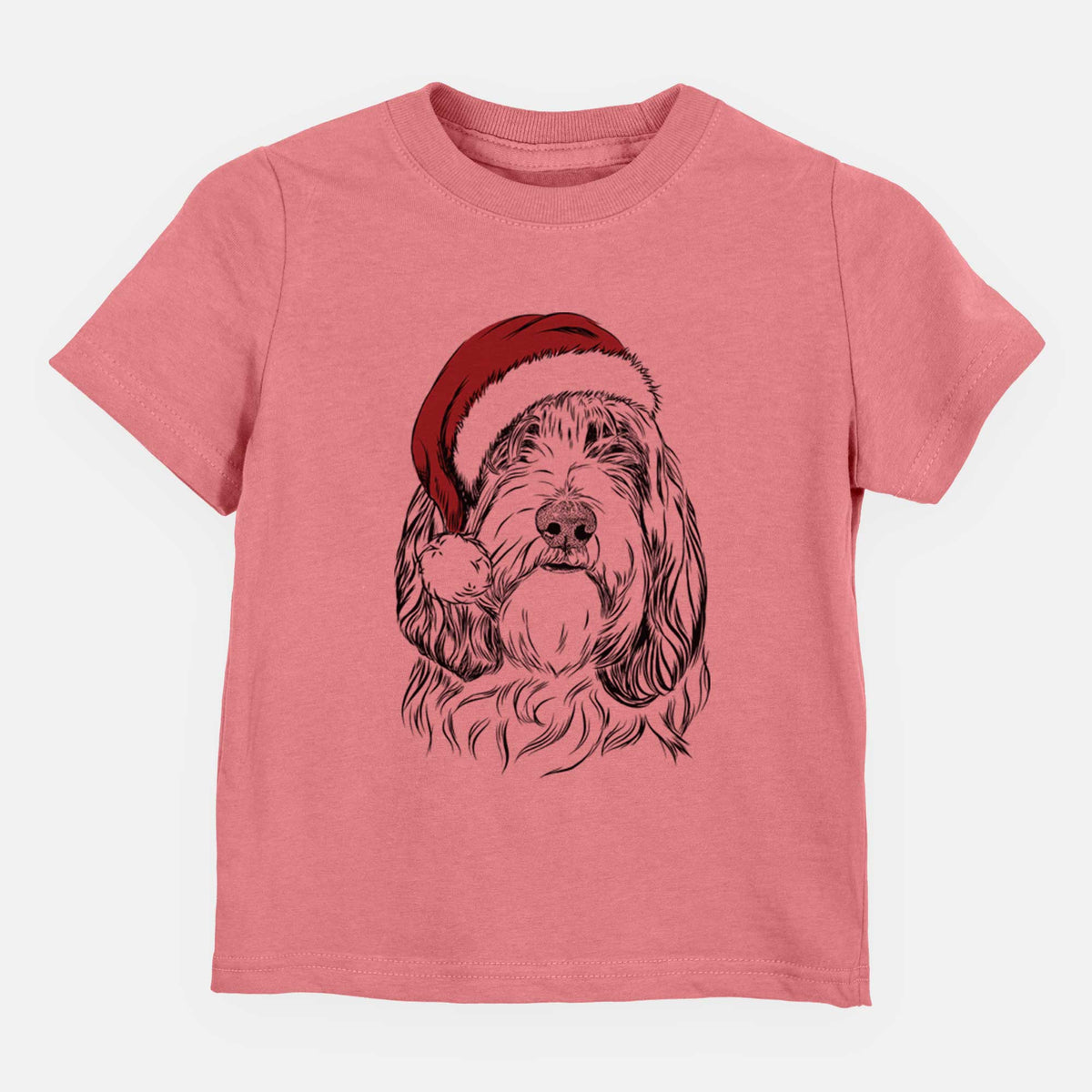 Santa Gerard the Petit Basset Griffon Vandeen - Kids/Youth/Toddler Shirt
