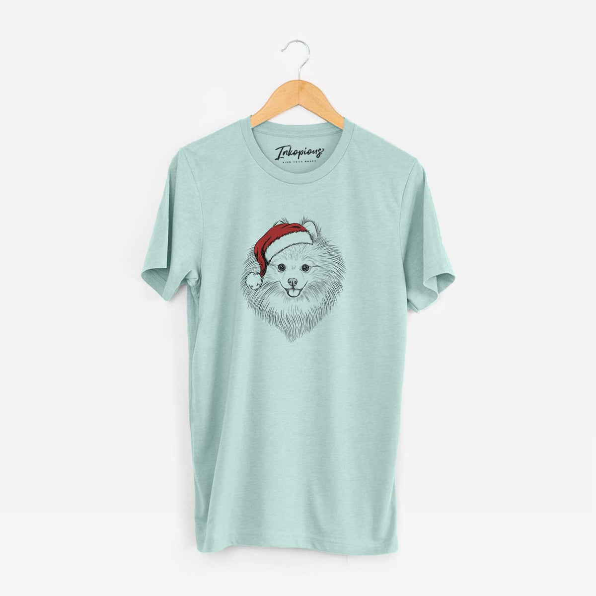 Santa GiGi the Pomeranian - Unisex Crewneck