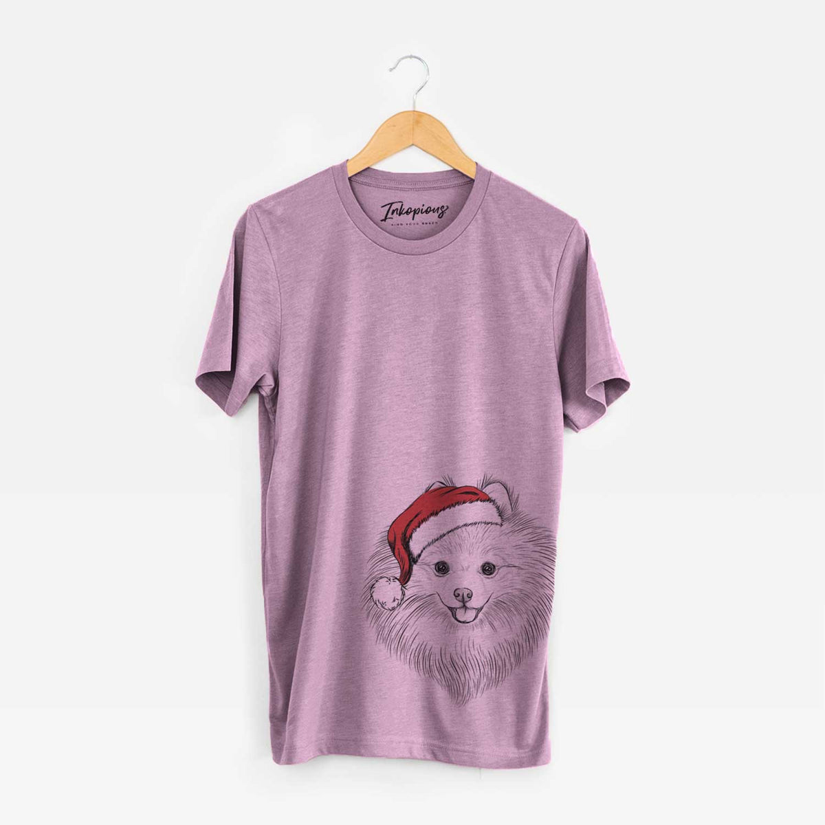 Santa GiGi the Pomeranian - Unisex Crewneck