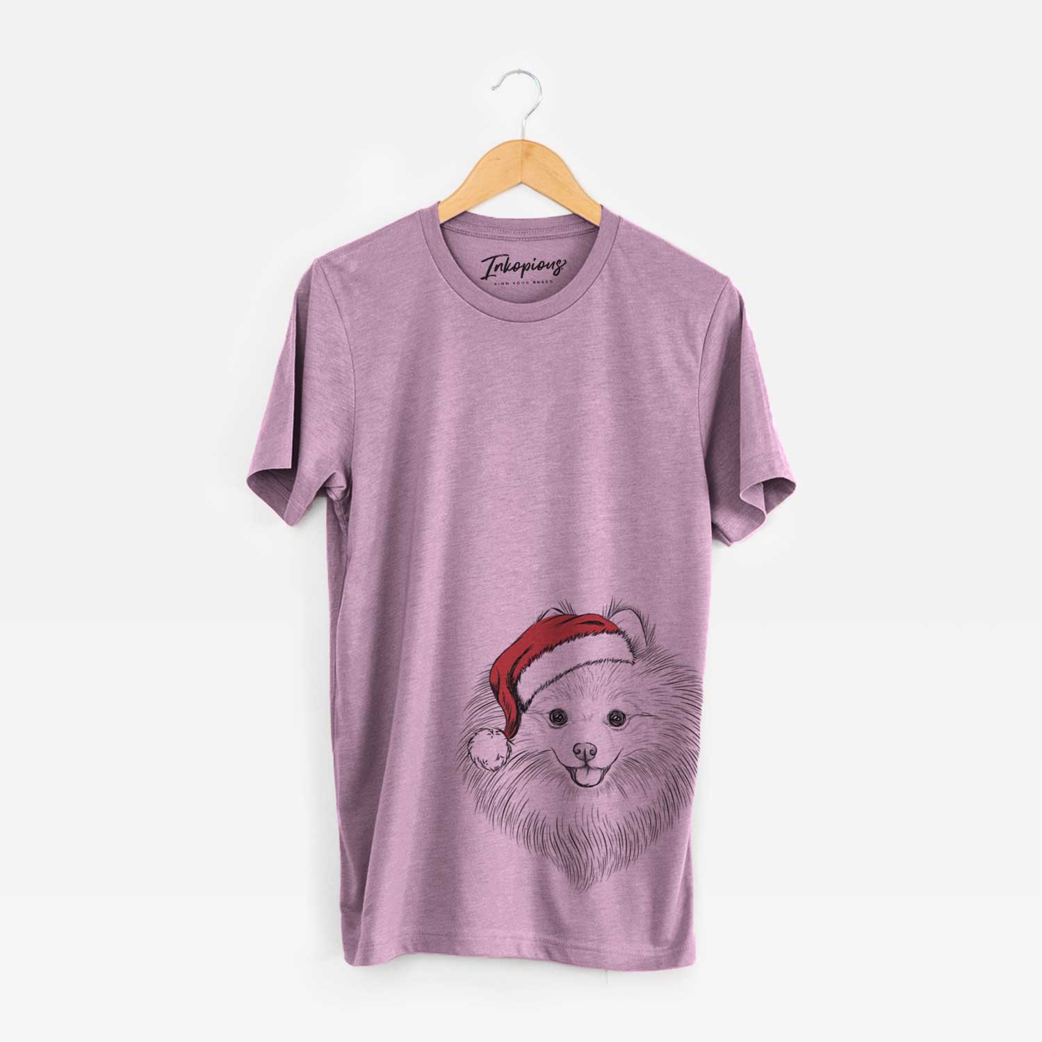 Santa GiGi the Pomeranian - Unisex Crewneck