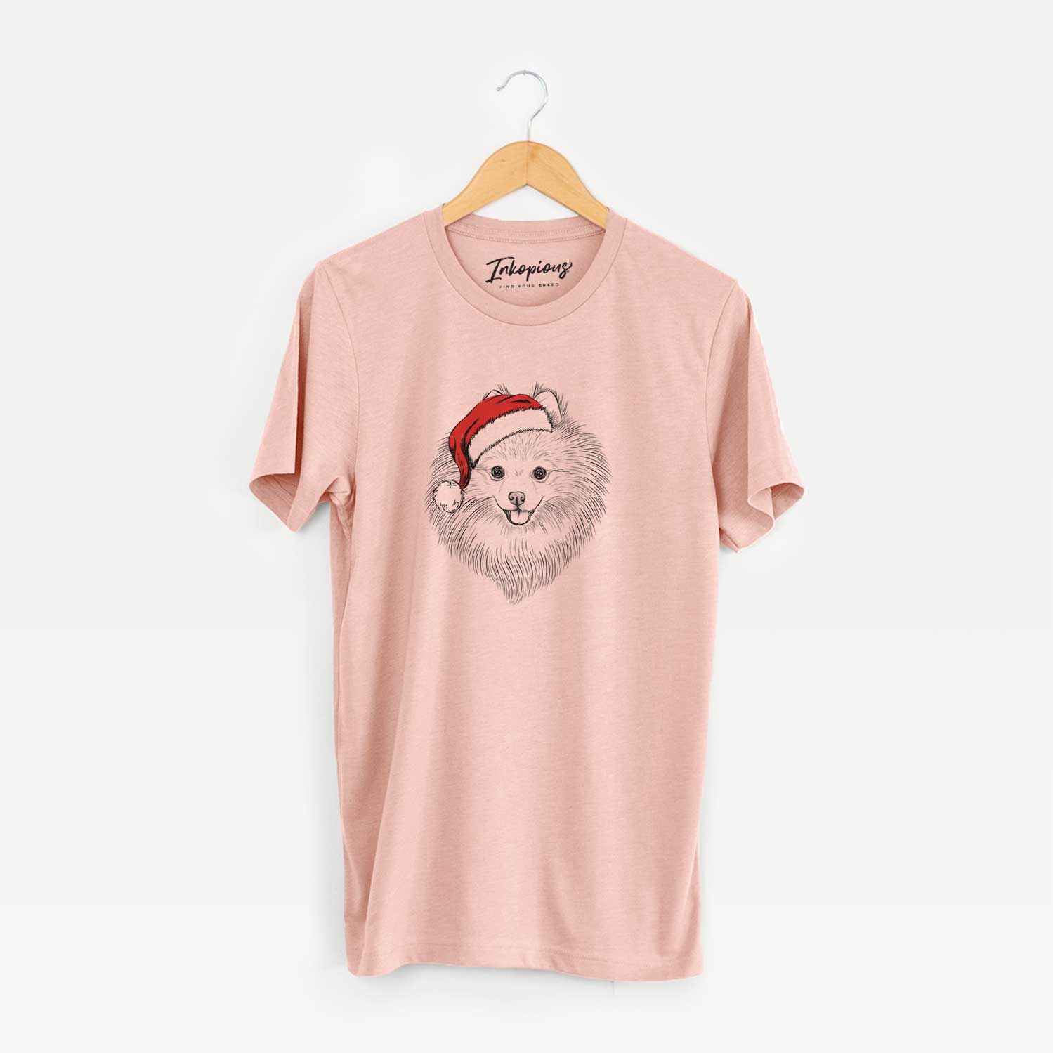 Santa GiGi the Pomeranian - Unisex Crewneck