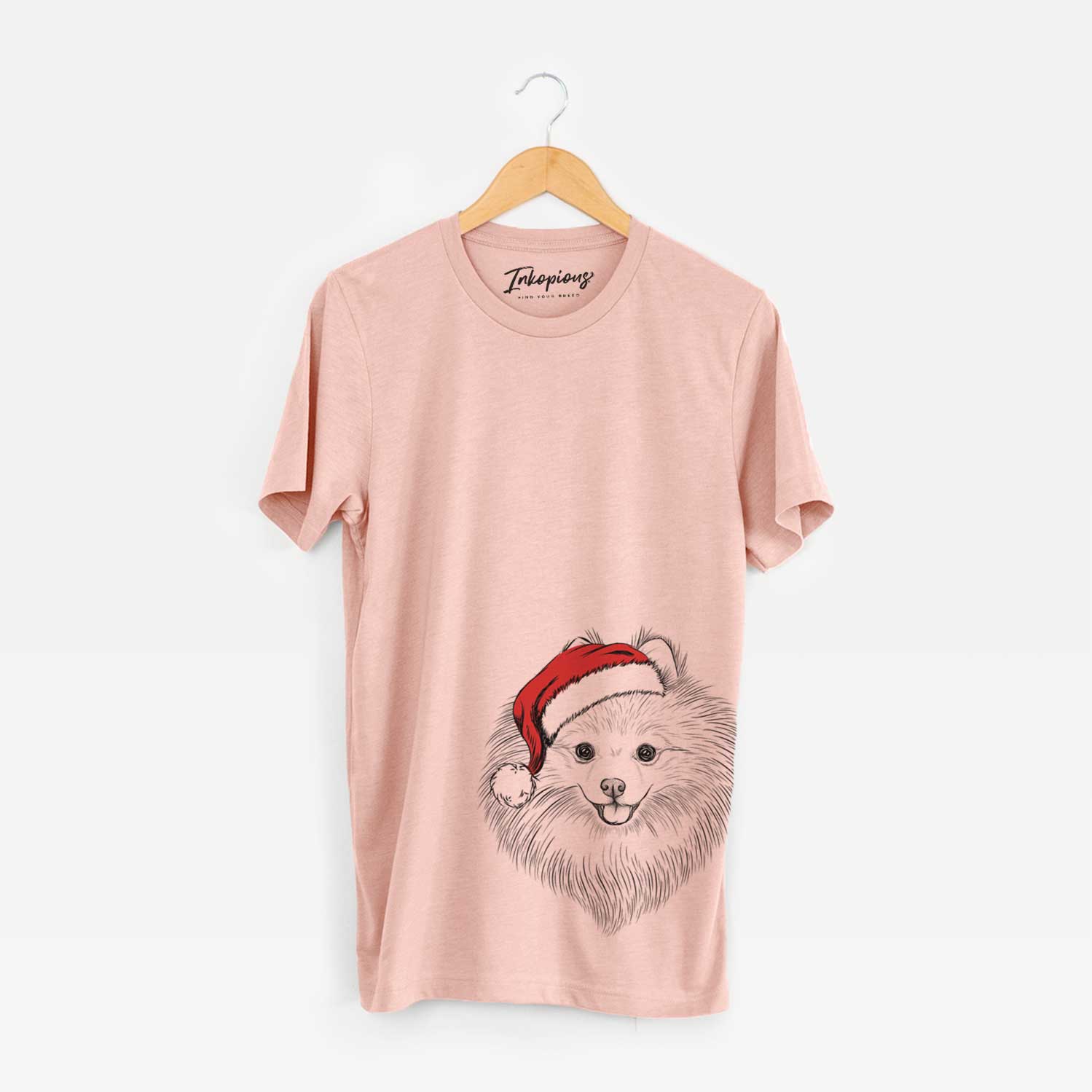 Santa GiGi the Pomeranian - Unisex Crewneck
