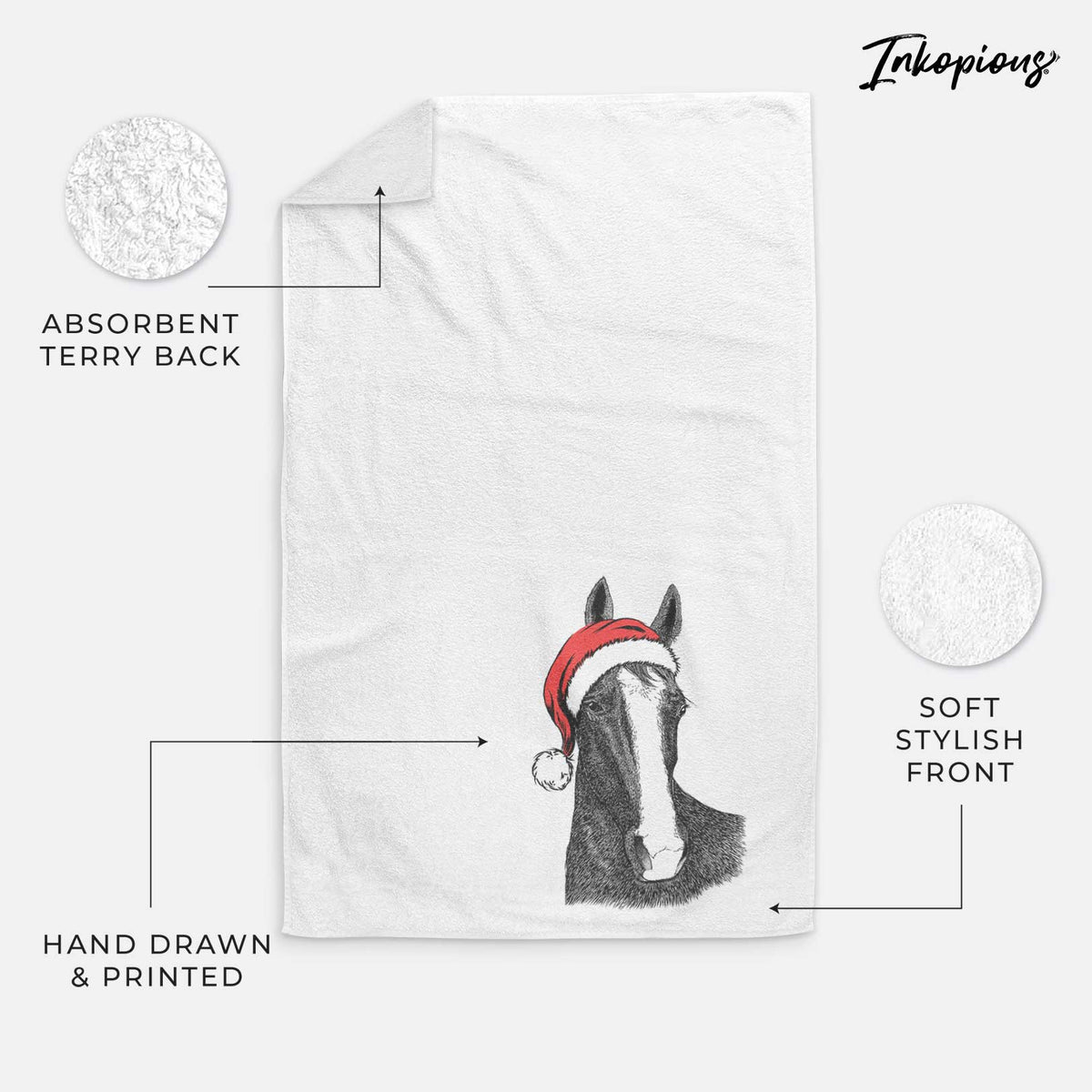 Gibson the Tennessee Walking Horse Decorative Hand Towel