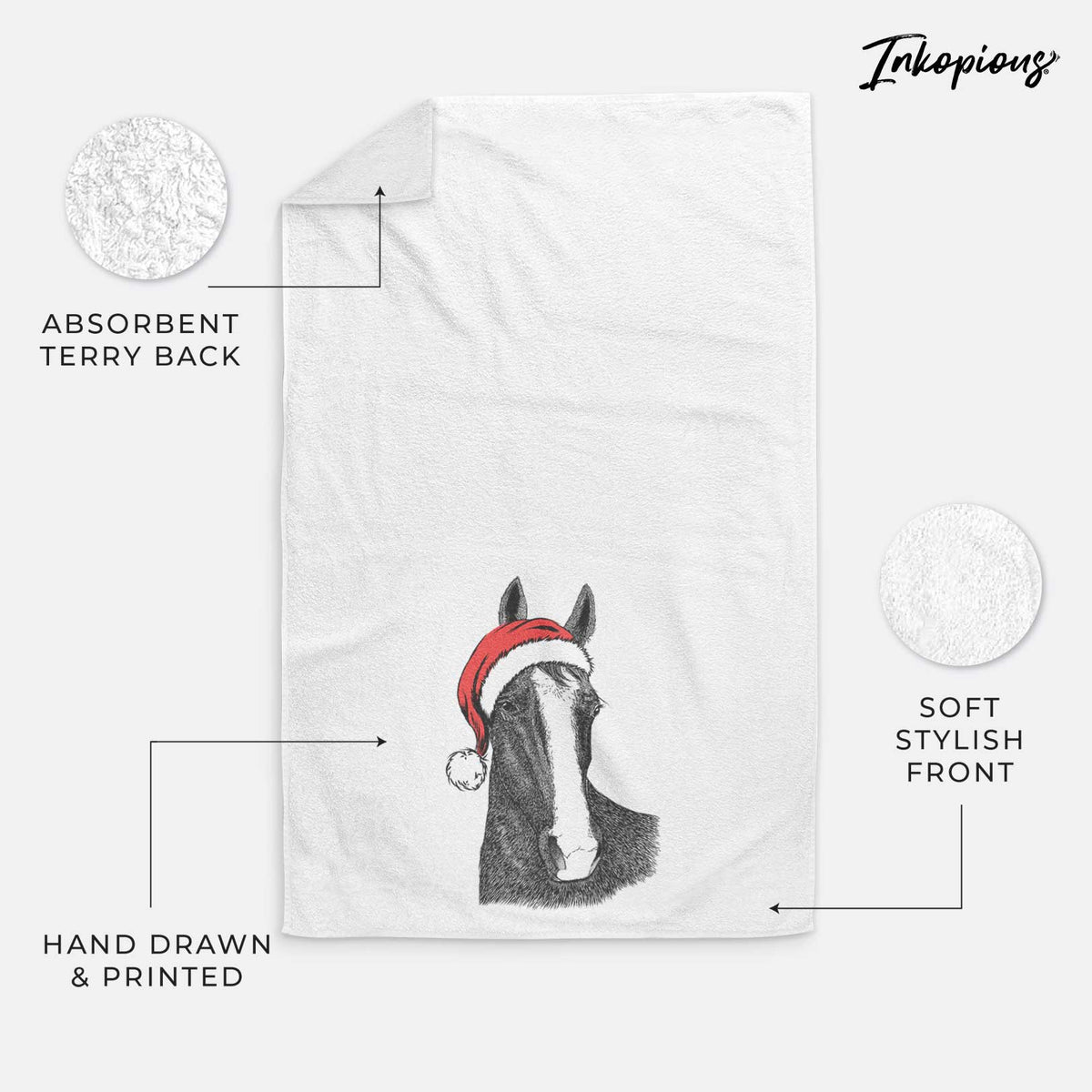Gibson the Tennessee Walking Horse Decorative Hand Towel