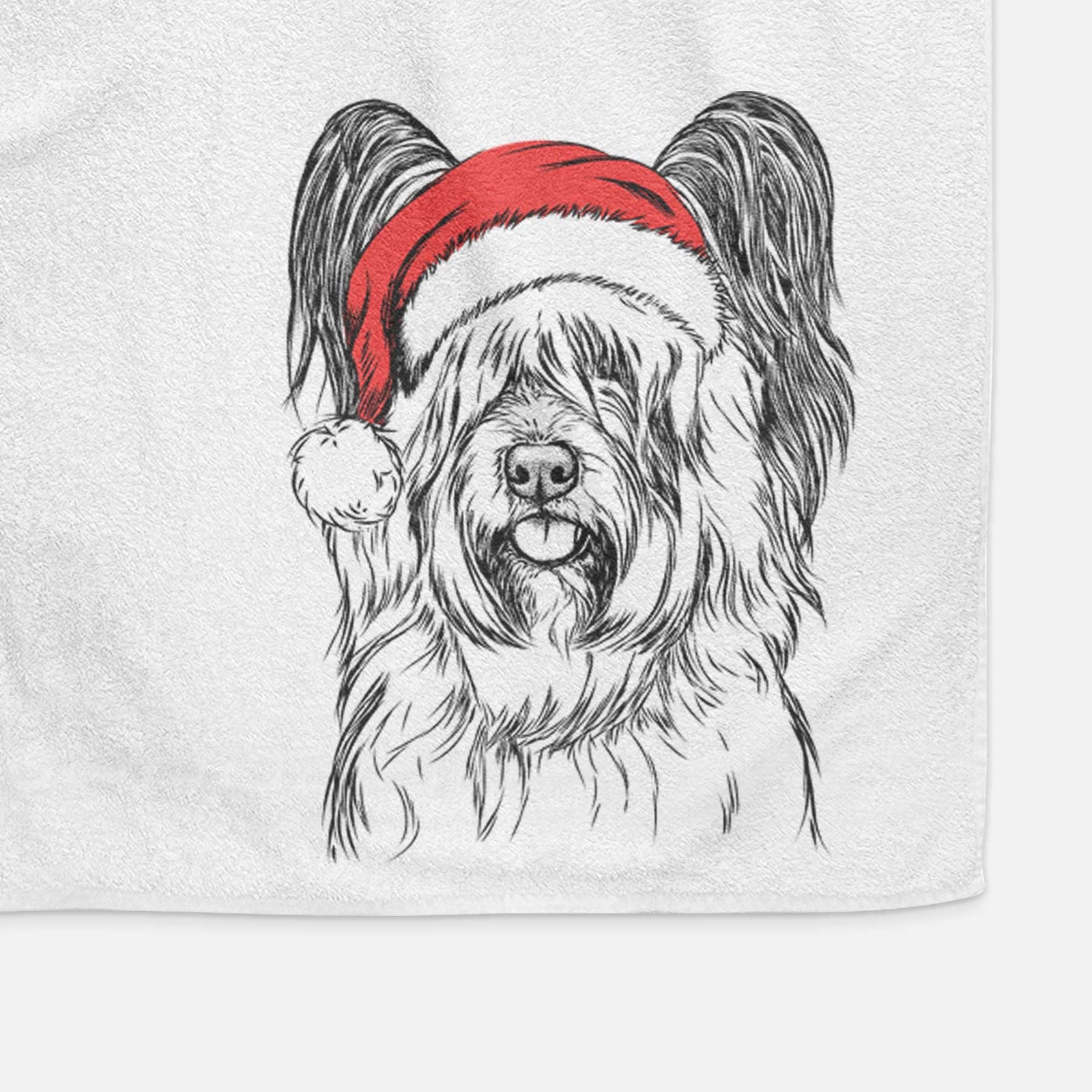 Gideon the Skye Terrier Decorative Hand Towel